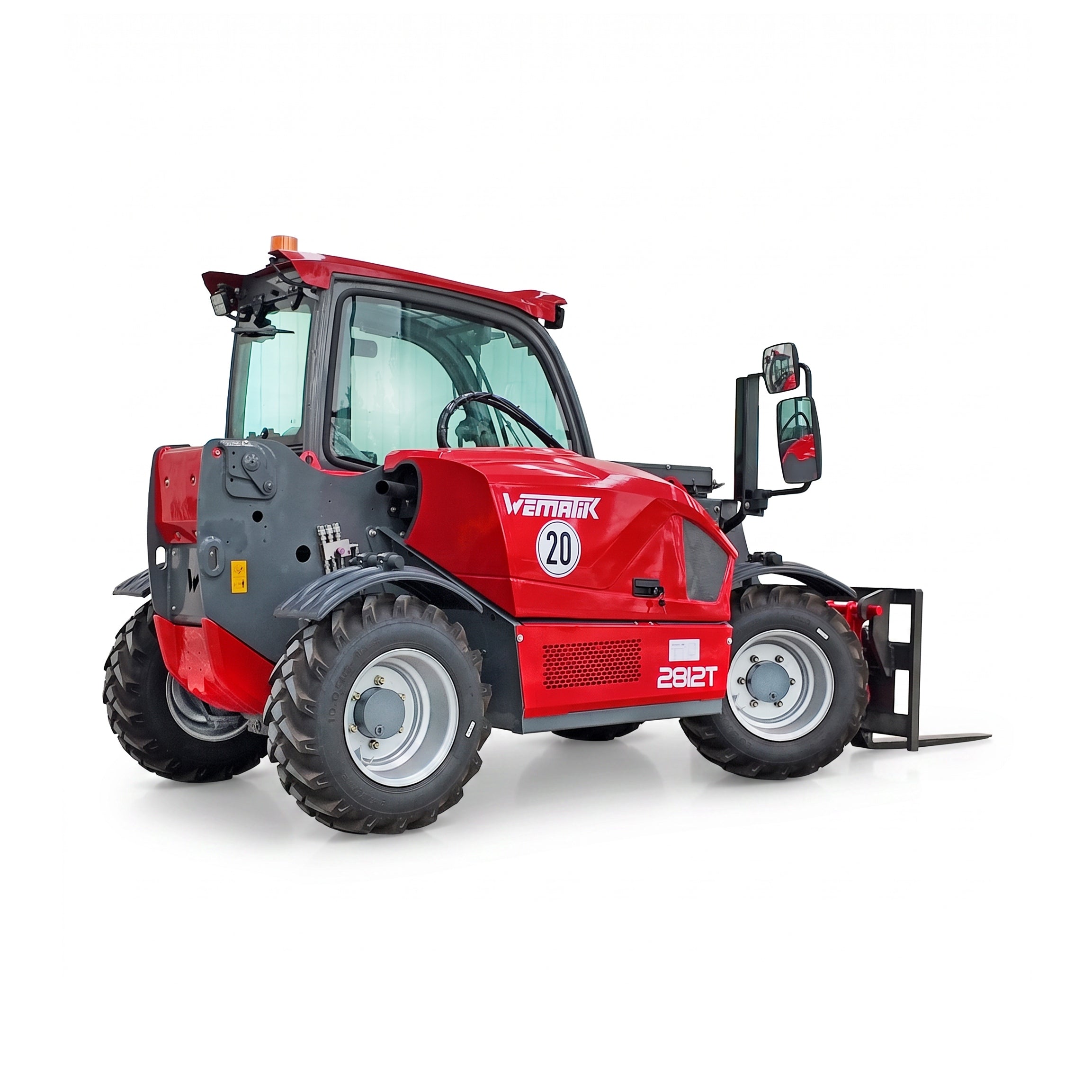 Wematik Teleskoplader "2812TS", 1200 kg Hubkraft, 4163 mm Hubhöhe