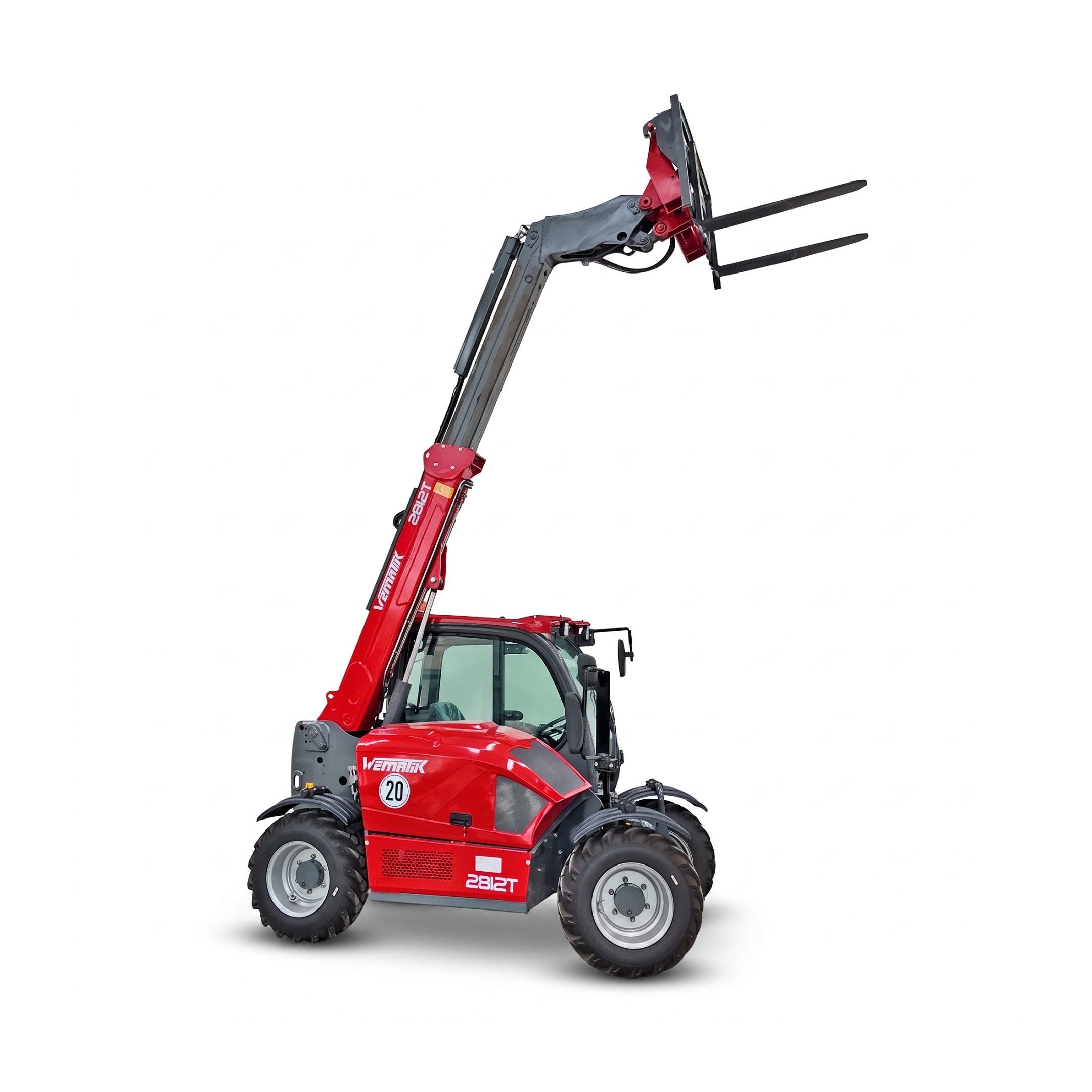 Wematik Teleskoplader "2812TS", 1200 kg Hubkraft, 4163 mm Hubhöhe
