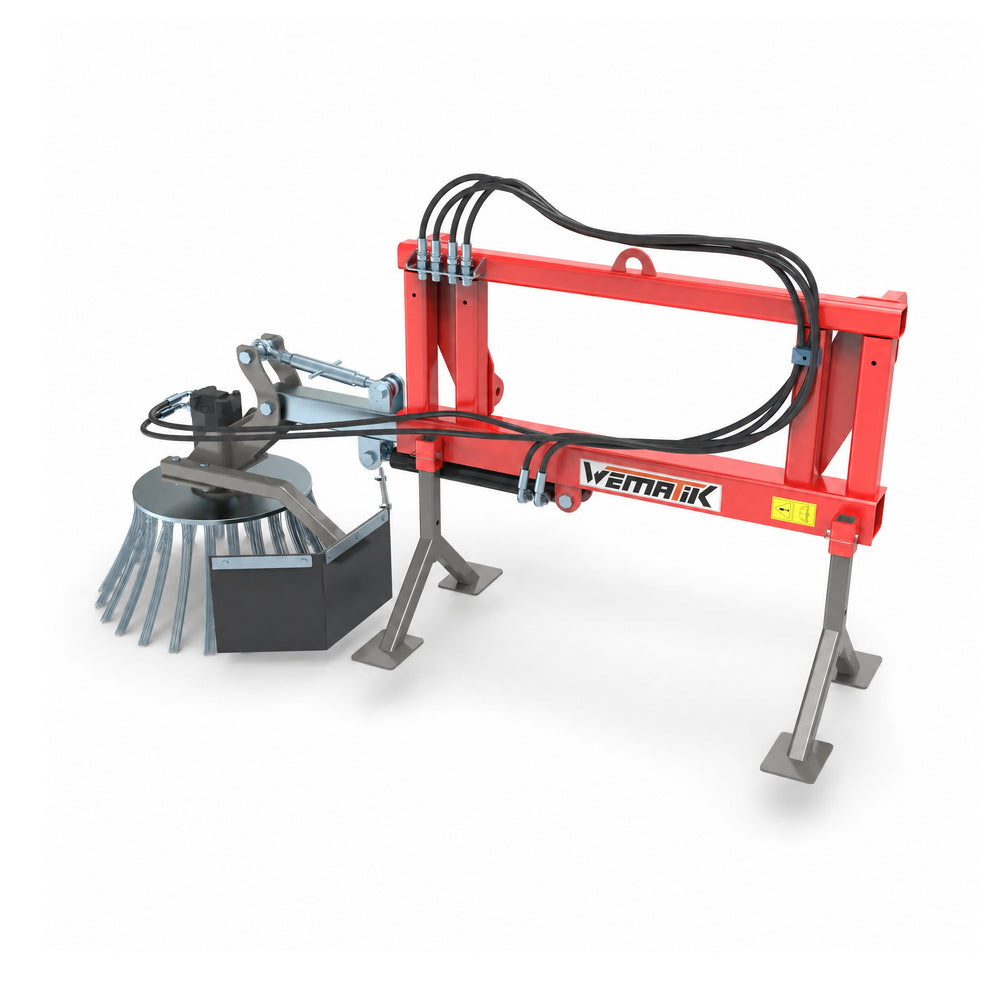 Wildkrautbürste hydraulisch, Euro-Aufnahme, 0,7 m Arbeitsbreite, 18 PS