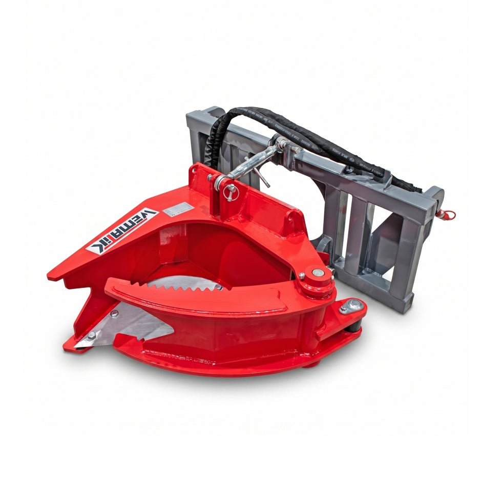 Fällgreifer mit Euro-Aufnahme, hydraulisch, 150 mm Stammdurchmesser maximal