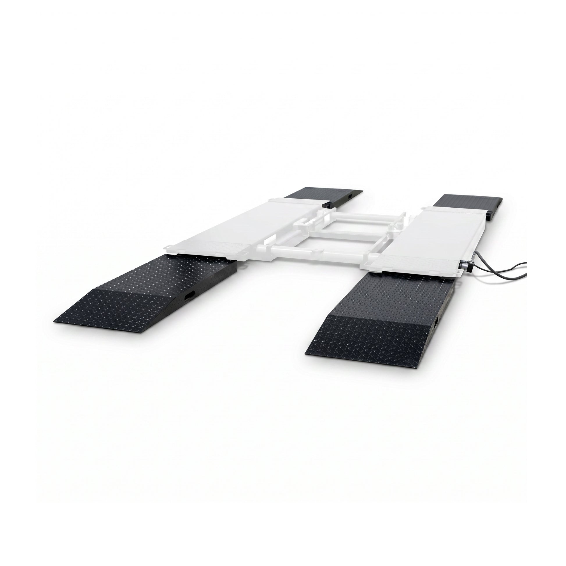 Wematik Auffahrplatten 4er Set für Hebebühnen, 1300 mm Gesamtlänge