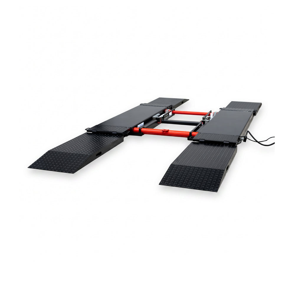 Wematik Auffahrplatten 4er Set für Hebebühnen, 1300 mm Gesamtlänge