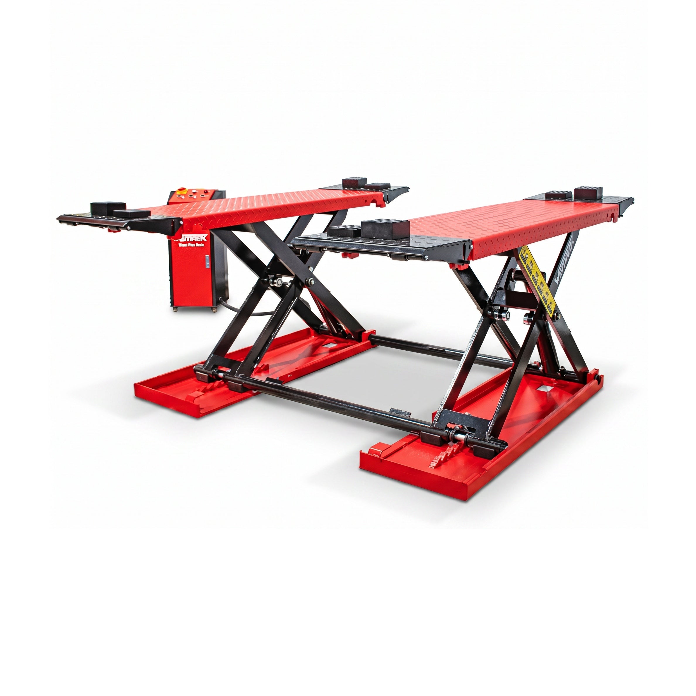 Scherenhebebühne "Miami Plus Basic" - 3500 kg Hubkraft, 230V, fahrbar