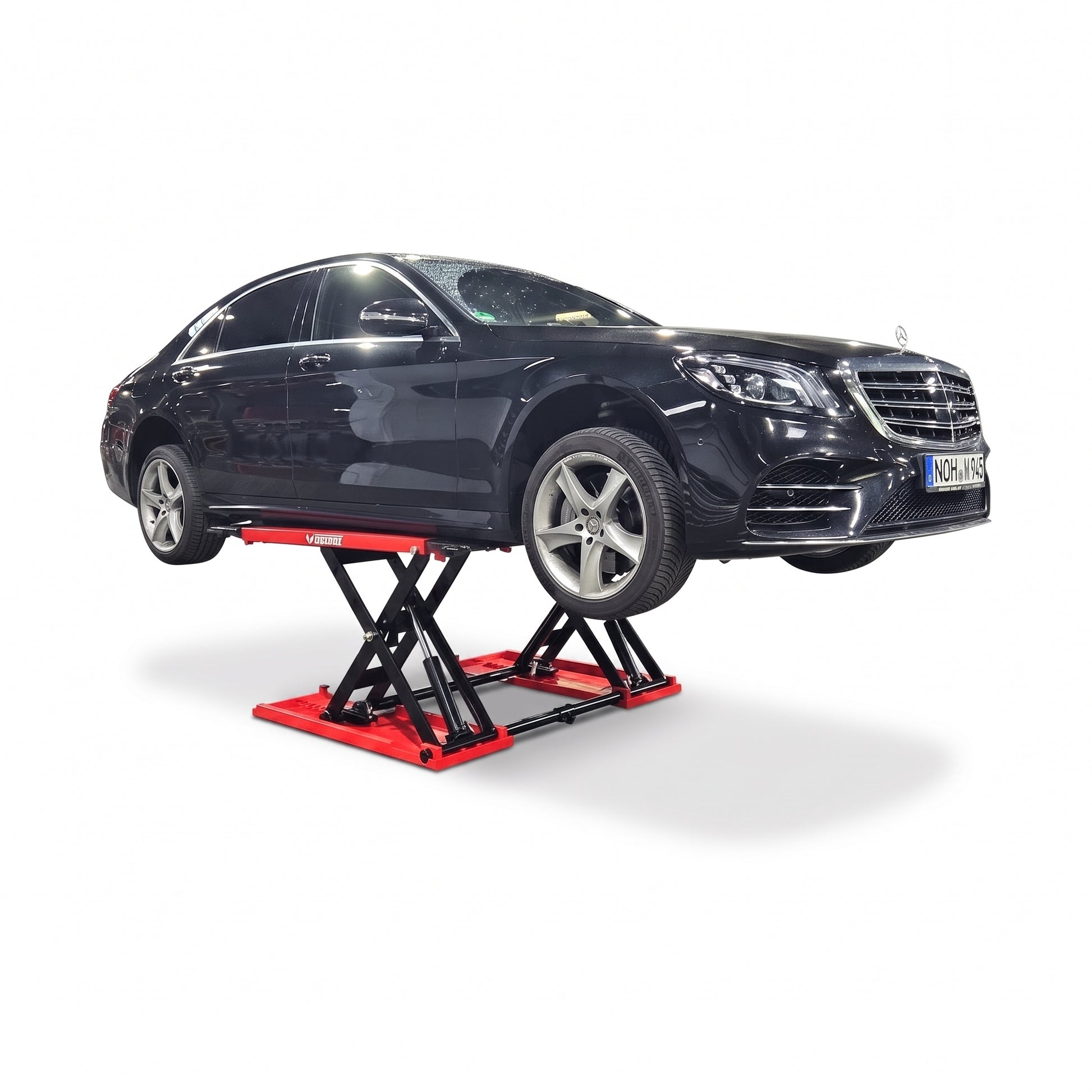 Scherenhebebühne "Miami Plus Basic" - 3500 kg Hubkraft, 230V, fahrbar