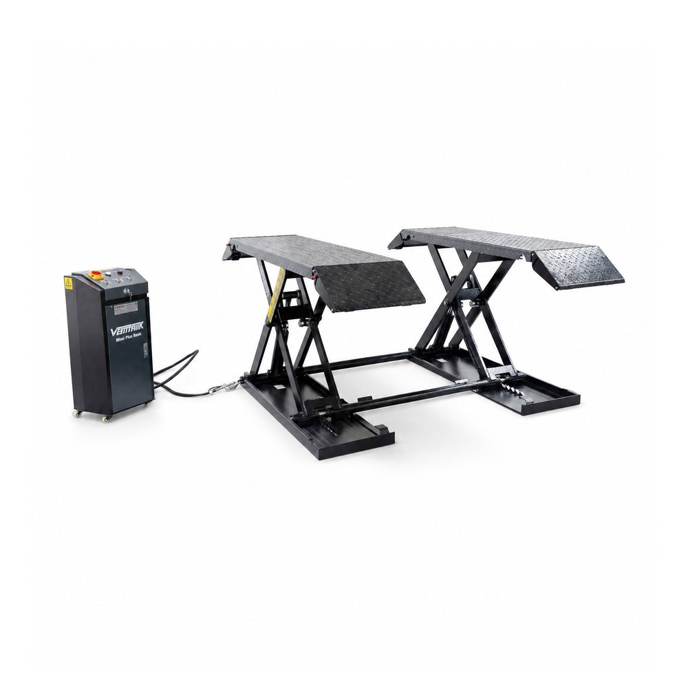 Scherenhebebühne "Miami Plus Basic" Grey Edition, 3500 kg Hubkraft, 230V, fahrbar