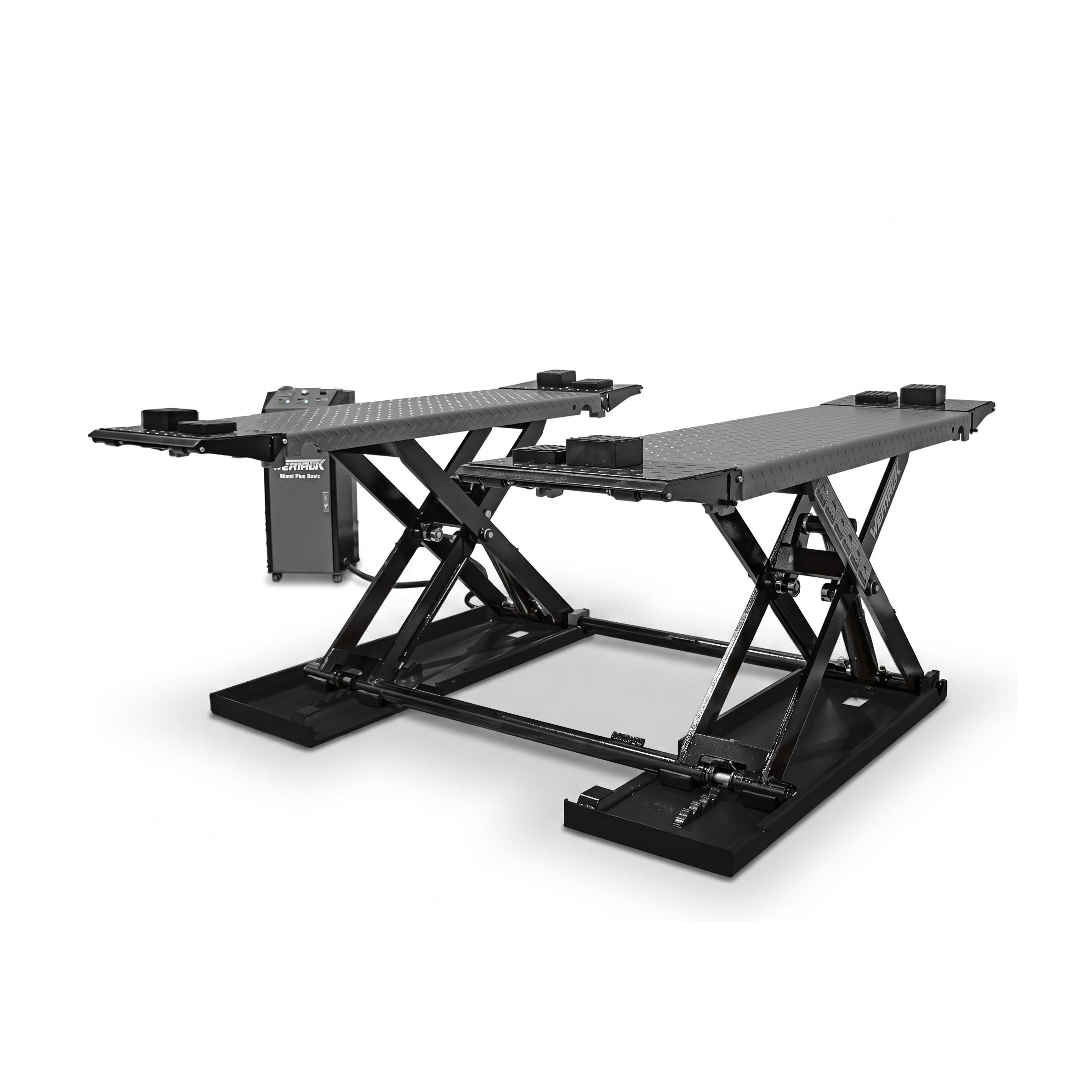 Scherenhebebühne "Miami Plus Basic" Grey Edition, 3500 kg Hubkraft, 230V, fahrbar