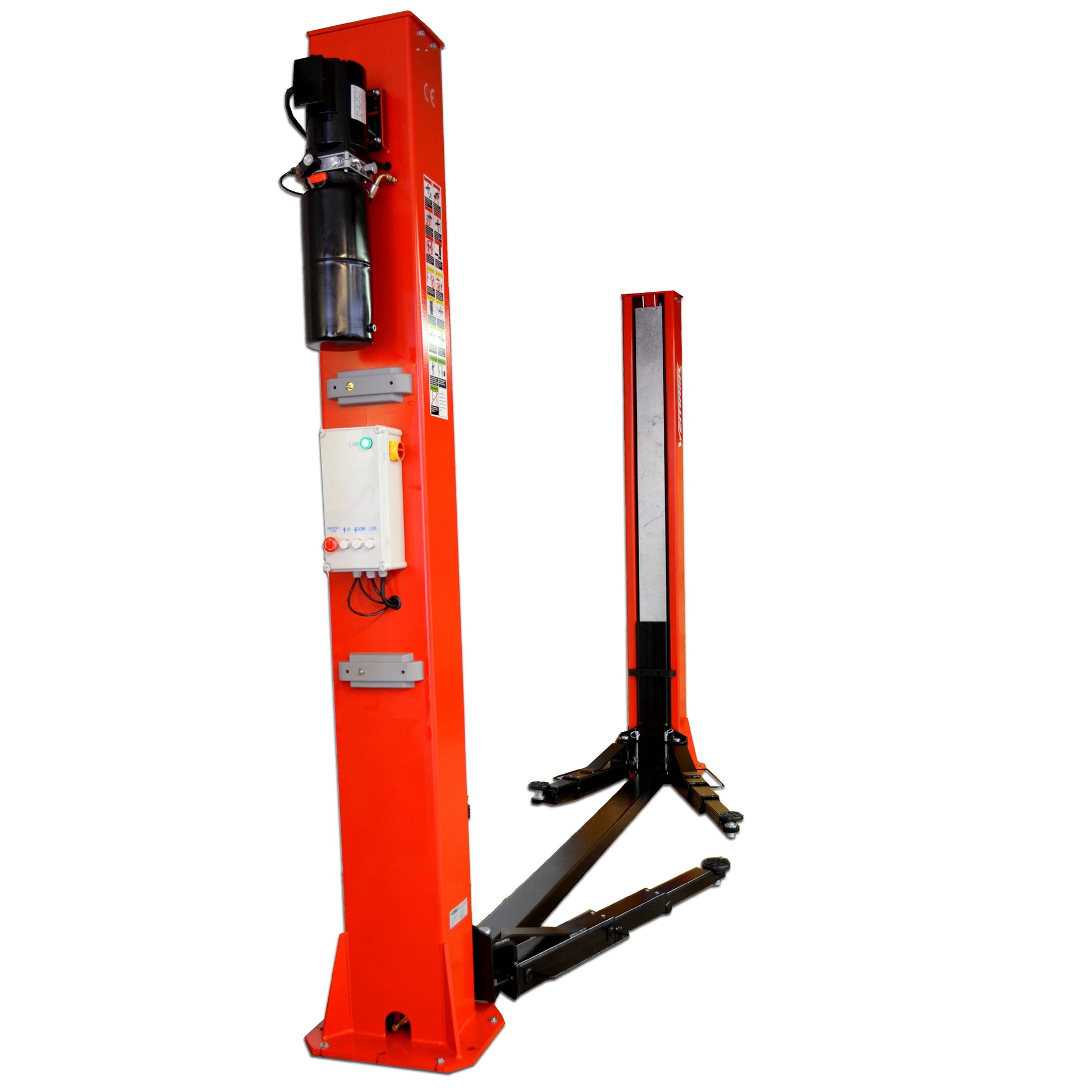 2-Säulen-Hebebühne "New Jersey" 5,5t, 230V, elektromagnetische Verriegelung