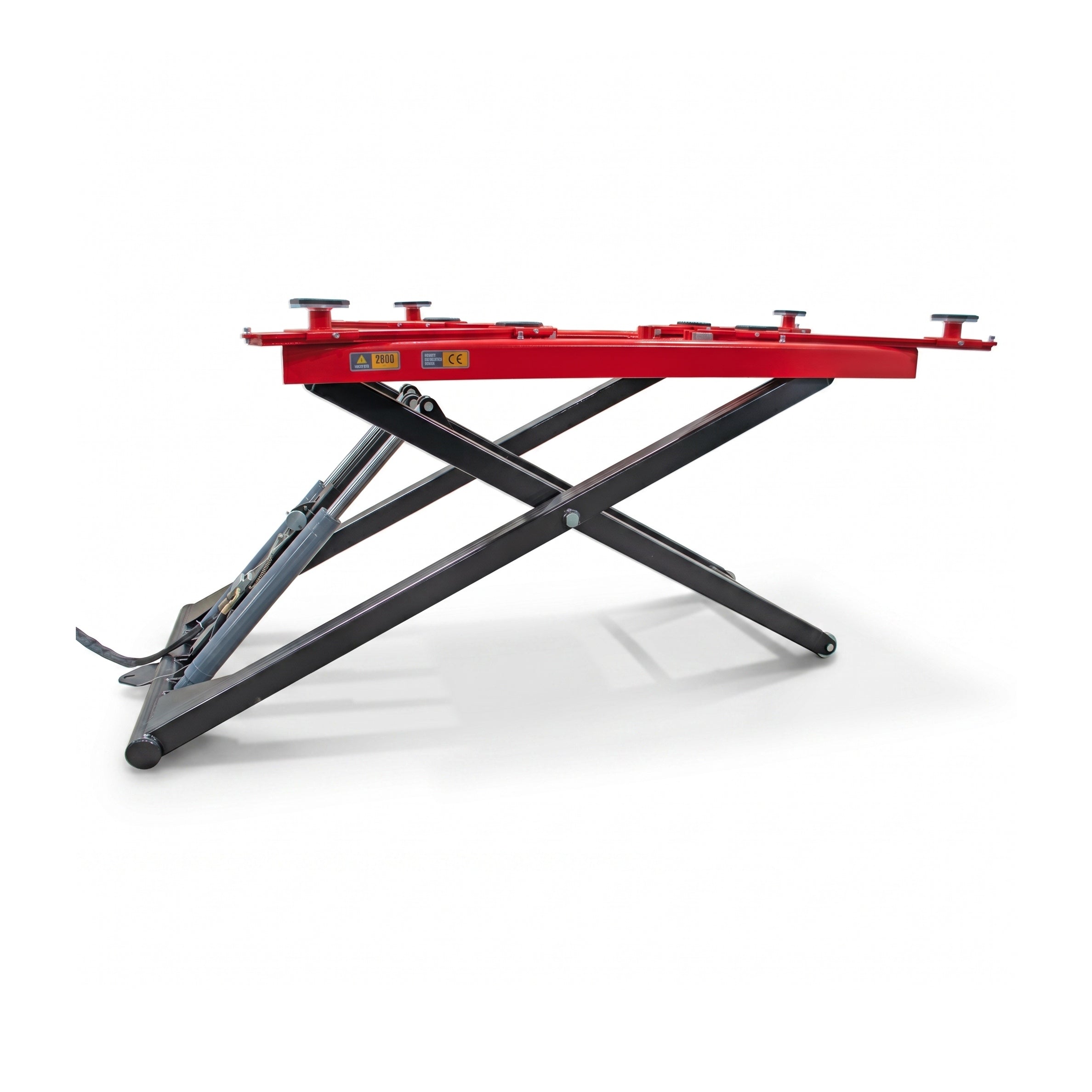 Scherenhebebühne "St. Louis" - 2700 kg Hubkraft, 1400 mm Hubhöhe, 230V
