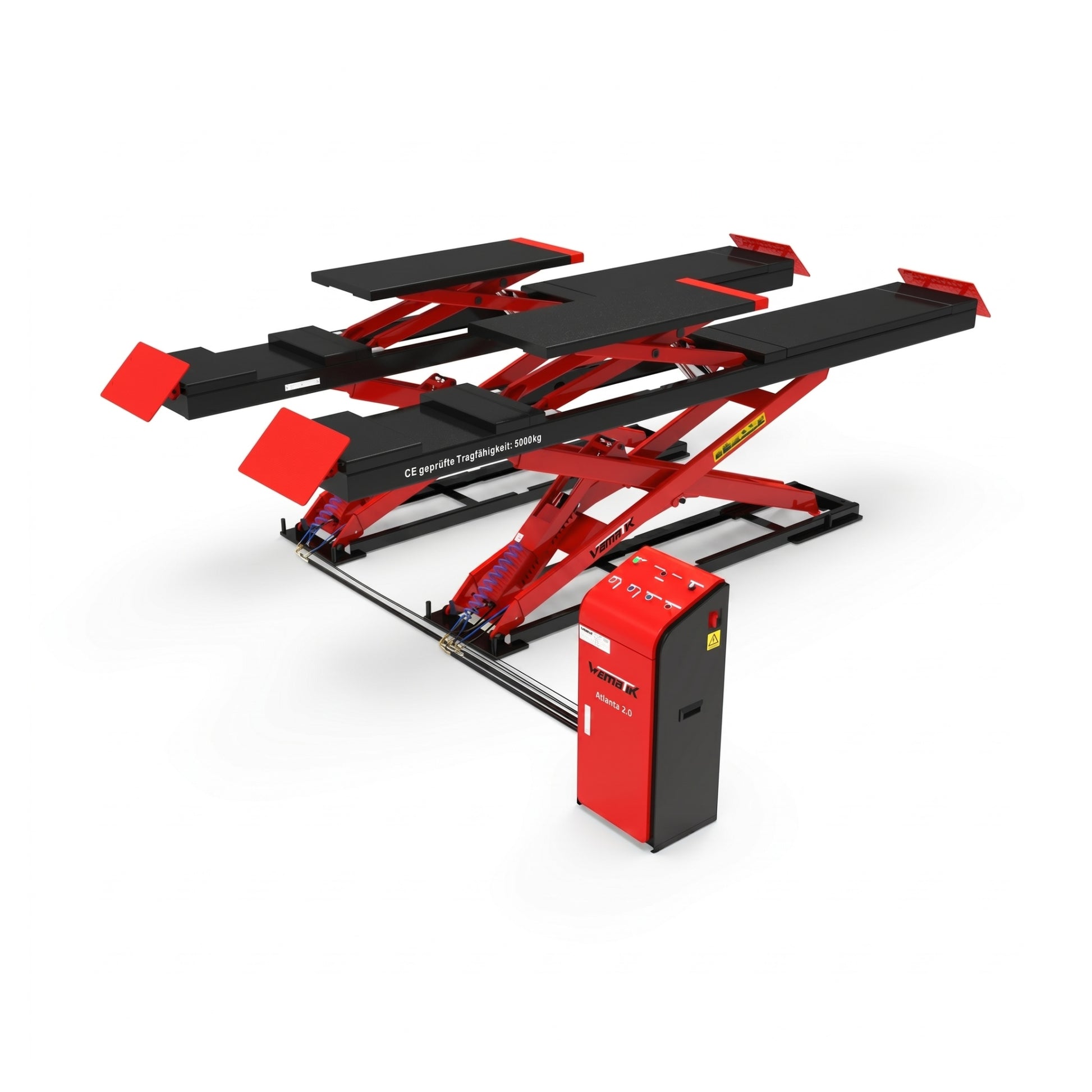 Unterflur-Scherenhebebühne "Atlanta 2.0" - 5000 kg, Radfreiheber