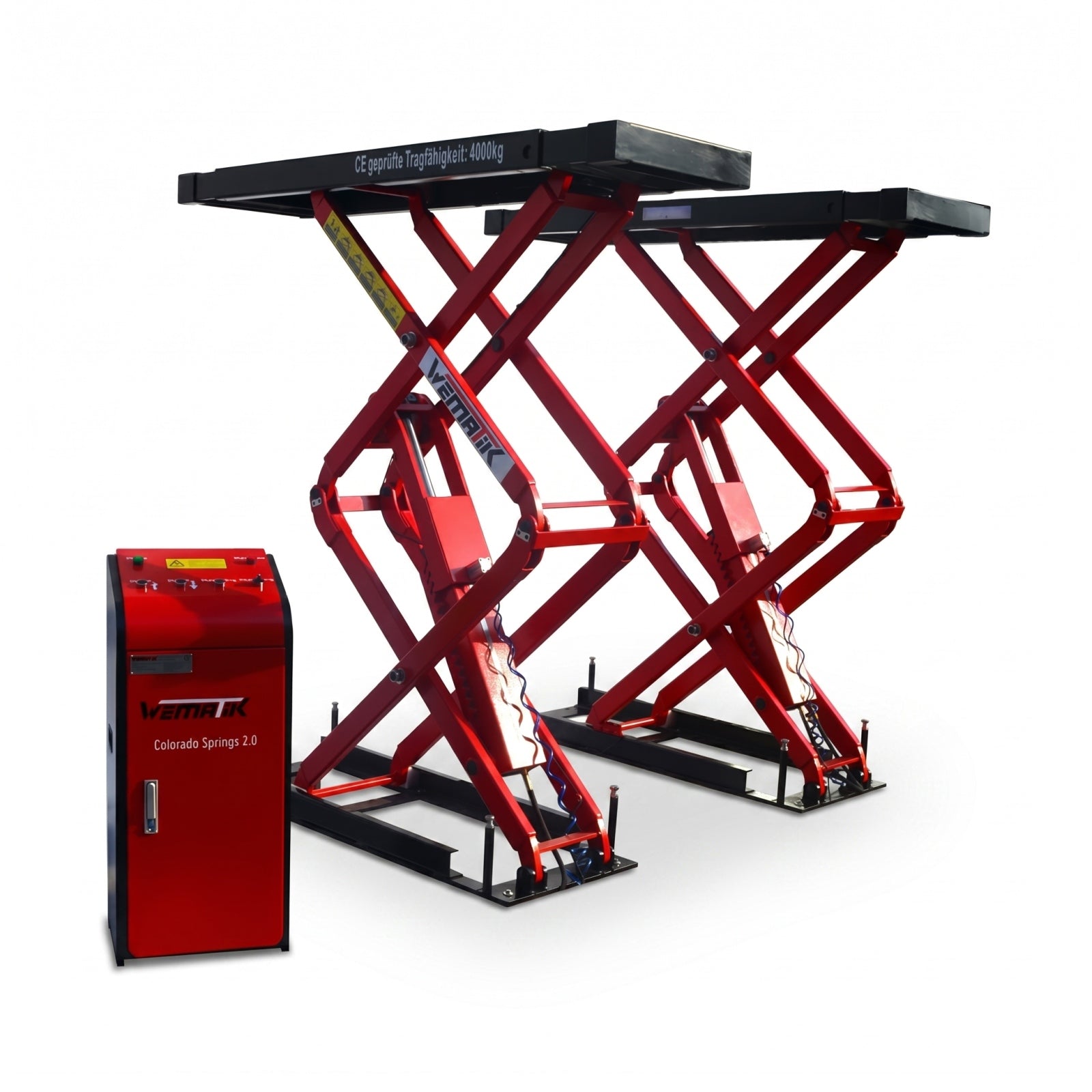Doppelscherenhebebühne "Colorado Springs 2.0" - 4000 kg, Unterflur