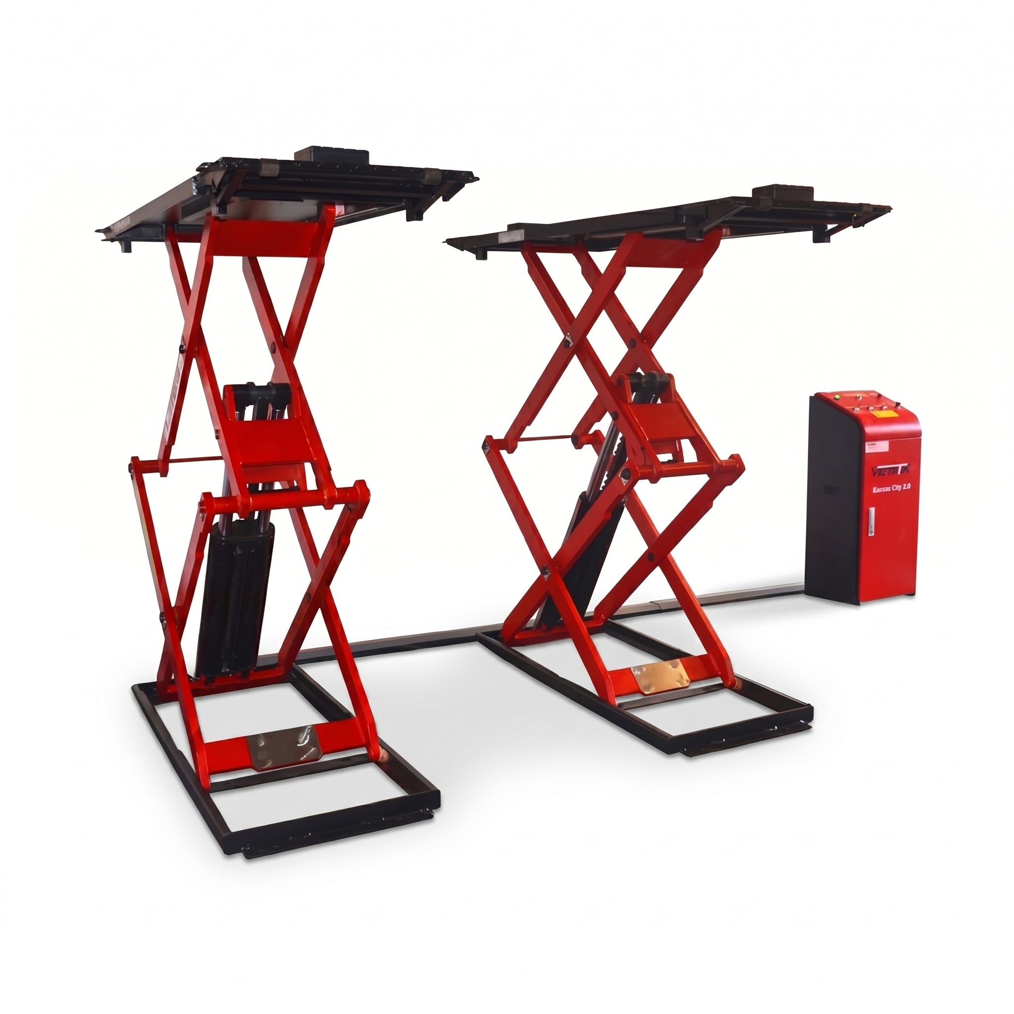 Doppelscherenhebebühne "Kansas City 2.0", 4t Hubkraft, 230V/380V