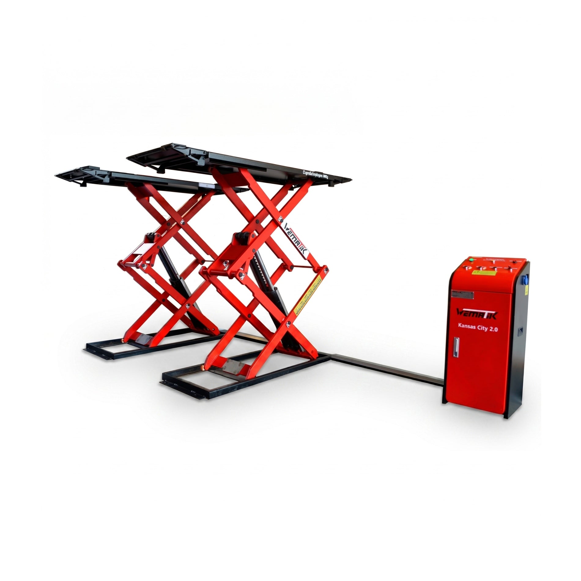 Doppelscherenhebebühne "Kansas City 2.0", 4t Hubkraft, 230V/380V