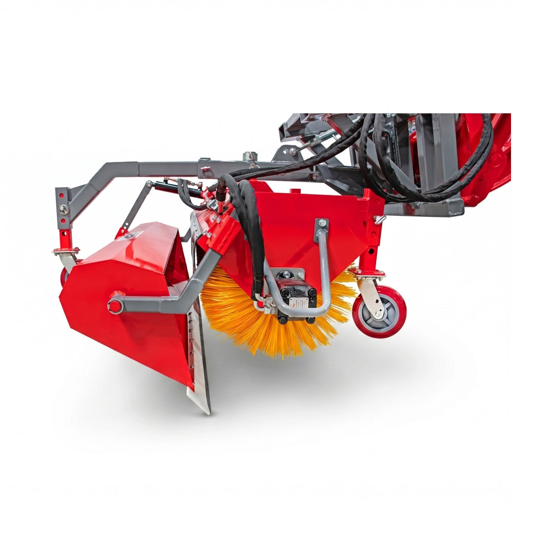 Anbau-Kehrmaschine "Canberra 150" - 1,5 m Arbeitsbreite, Euro-Aufnahme, Staplerzinken