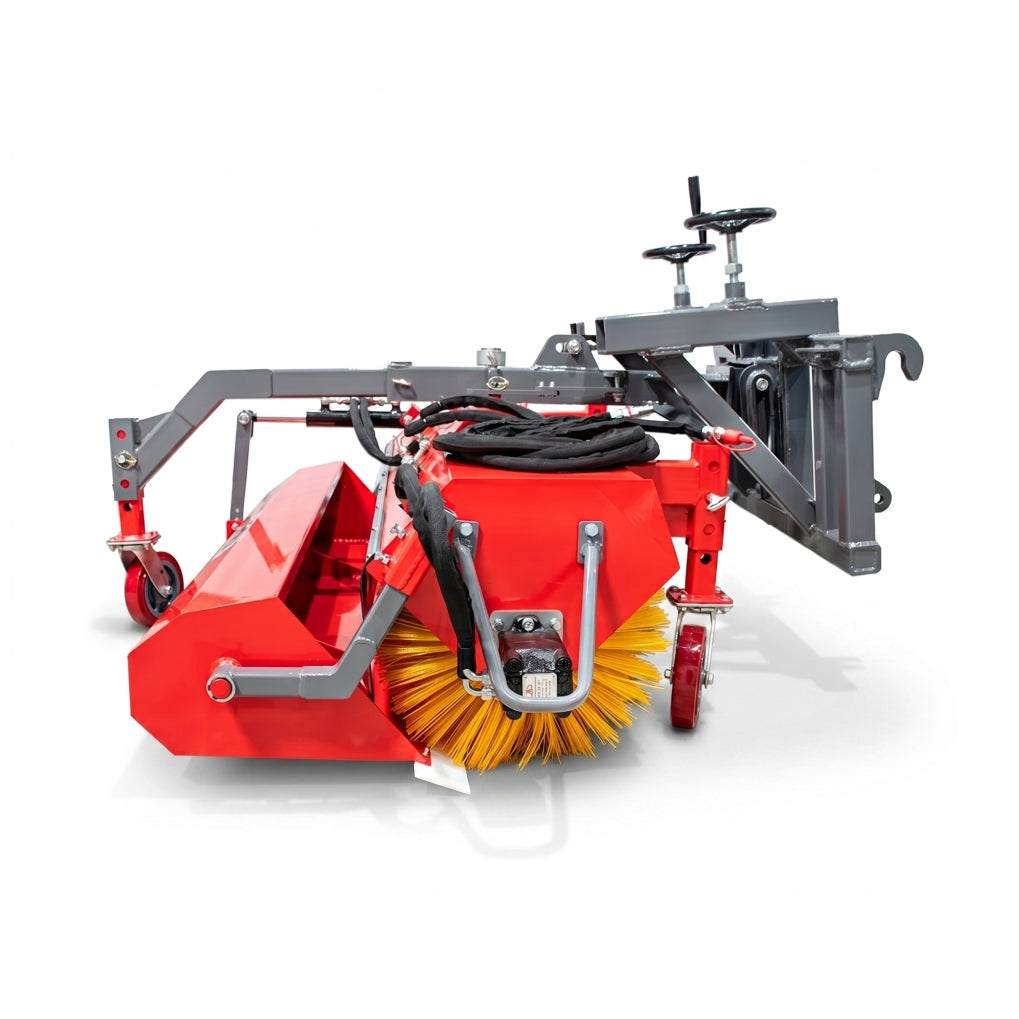 Anbau-Kehrmaschine "Canberra 220" - 2,2 m Arbeitsbreite, Euro-Aufnahme, Staplerzinken