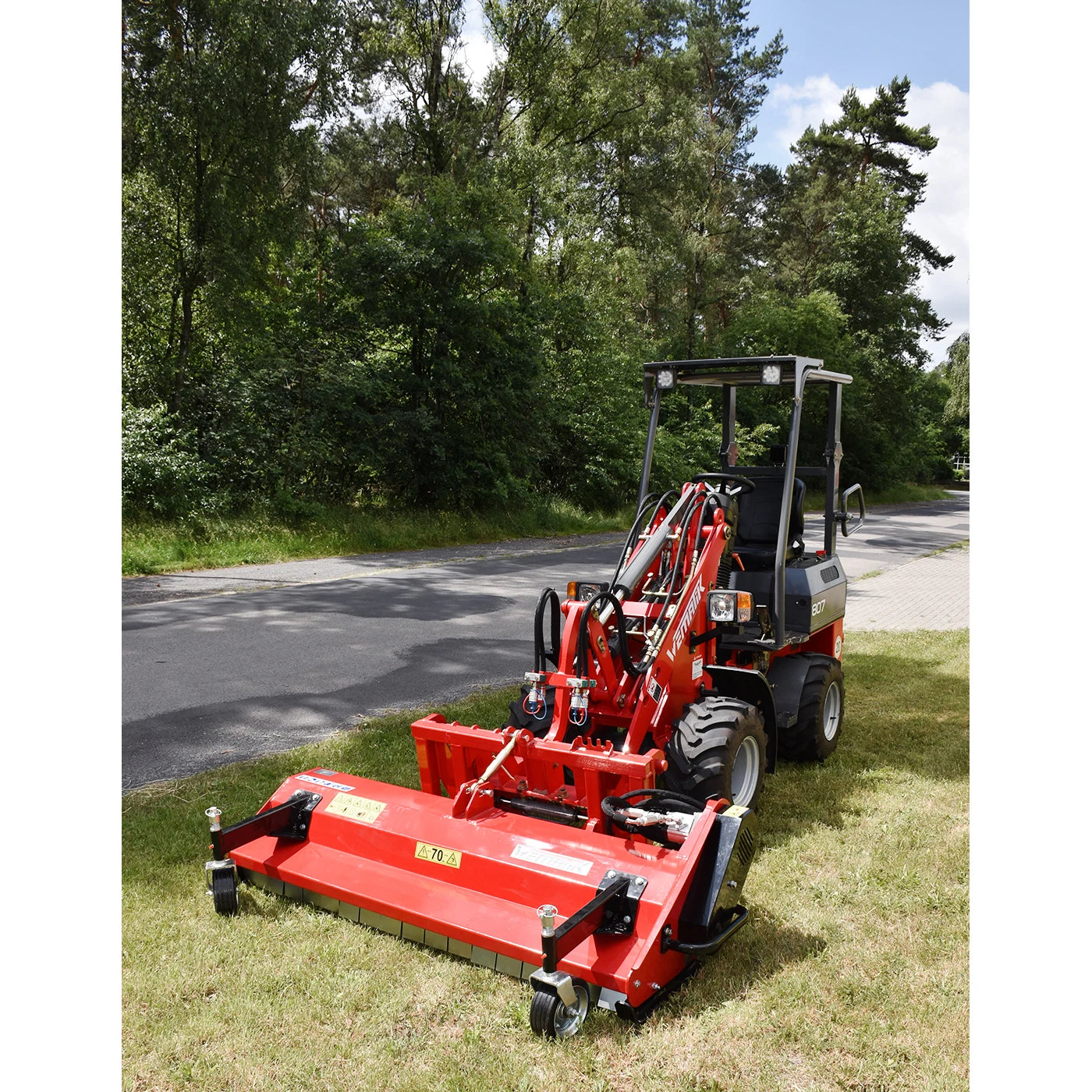 Frontmulcher "Sydney Plus 125", Hammerschlegel, Euro-Aufnahme