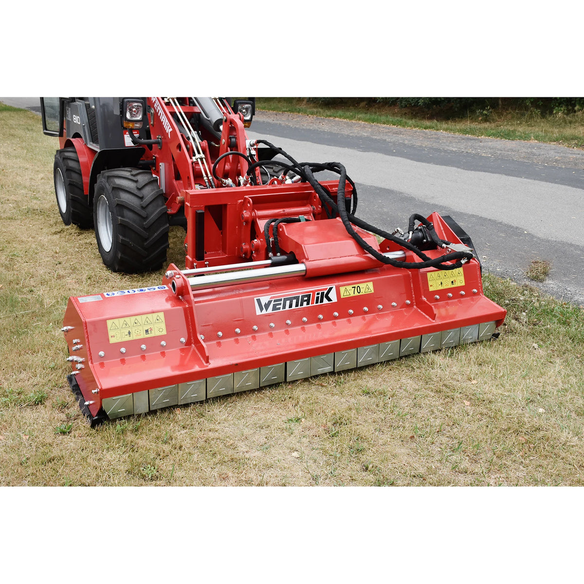Frontmulcher "Hobart Plus 200", Euro-Aufnahme, 700 mm Seitenverschiebung