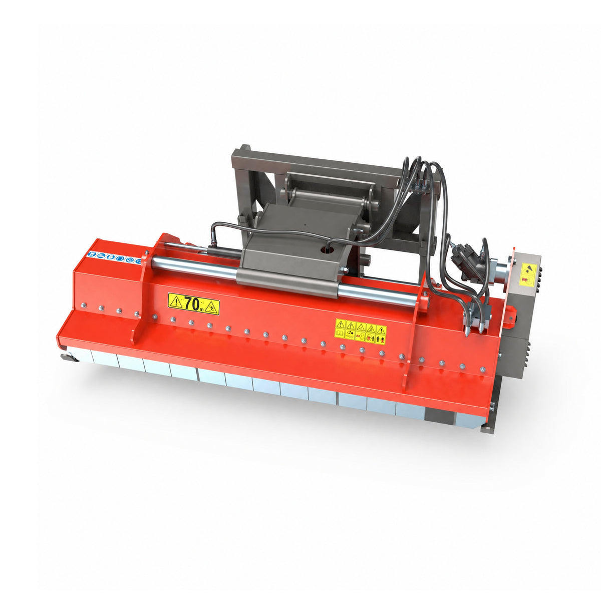Frontmulcher "Hobart Plus 200", Euro-Aufnahme, 700 mm Seitenverschiebung