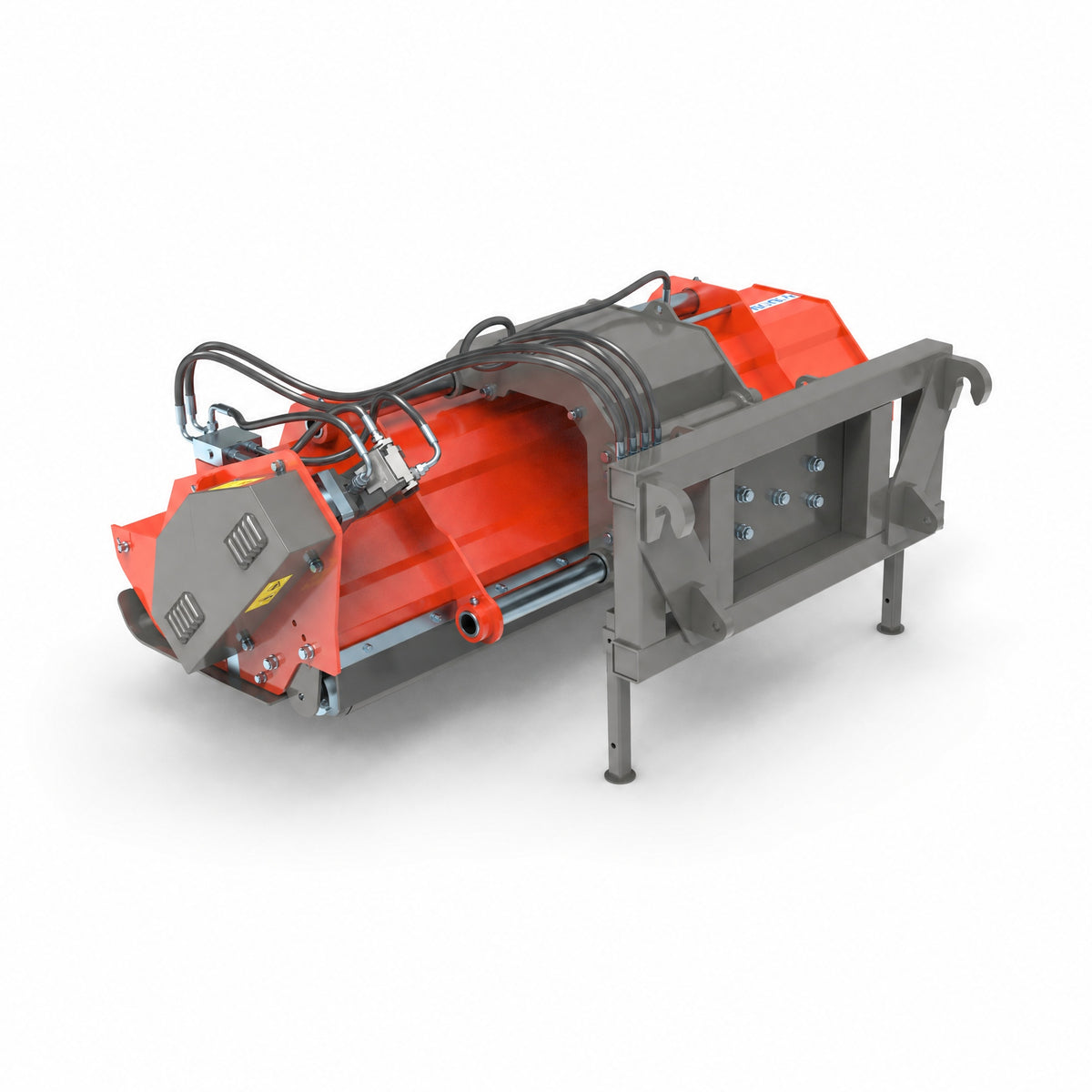 Frontmulcher "Hobart Plus 200", Euro-Aufnahme, 700 mm Seitenverschiebung