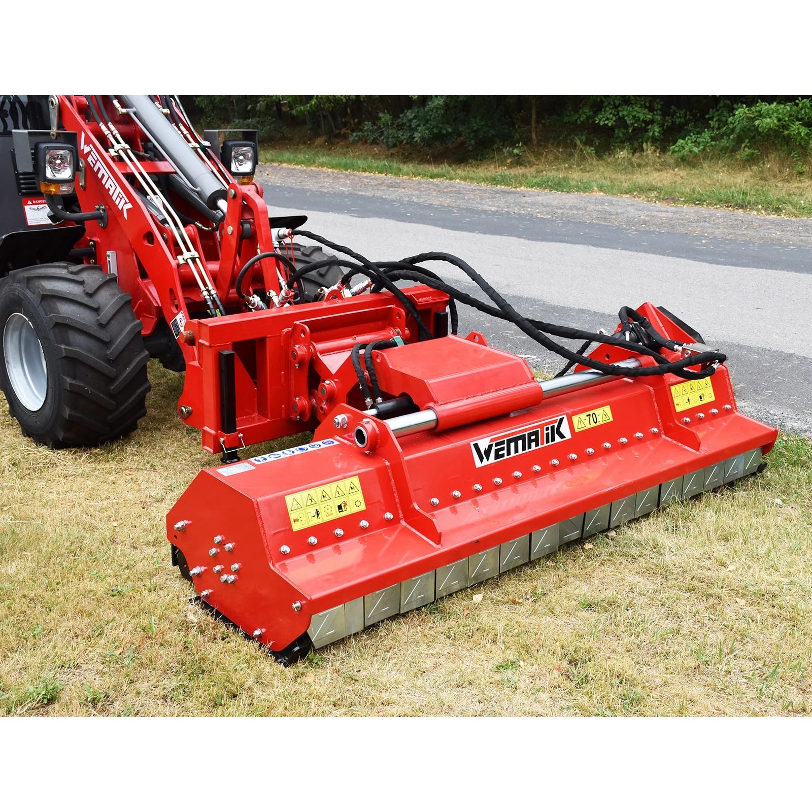 Frontmulcher "Hobart Plus 220", Euro-Aufnahme, 700 mm Seitenverschiebung