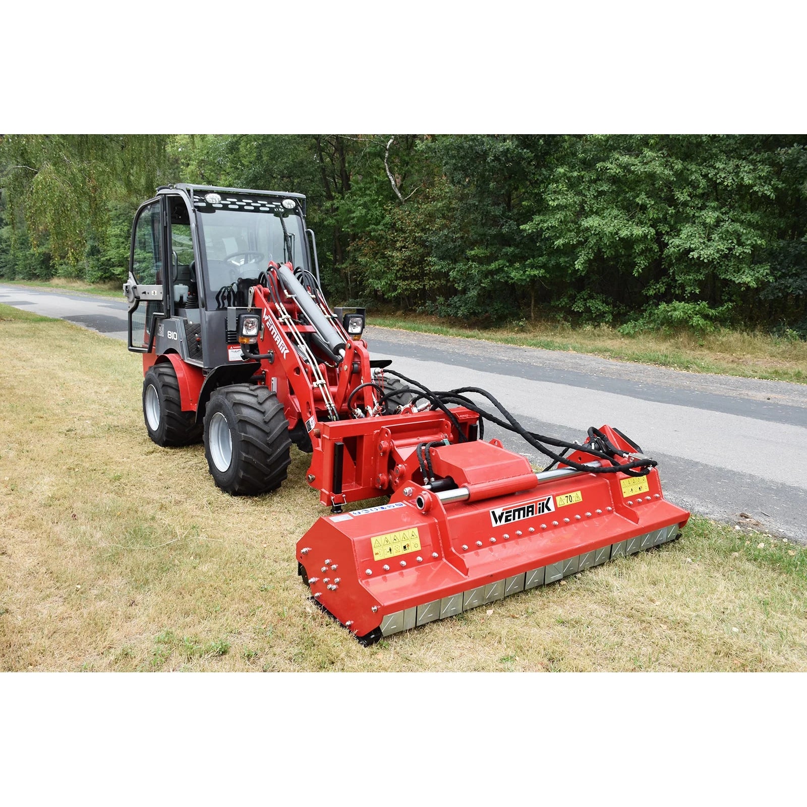 Frontmulcher "Hobart Plus 220", Euro-Aufnahme, 700 mm Seitenverschiebung