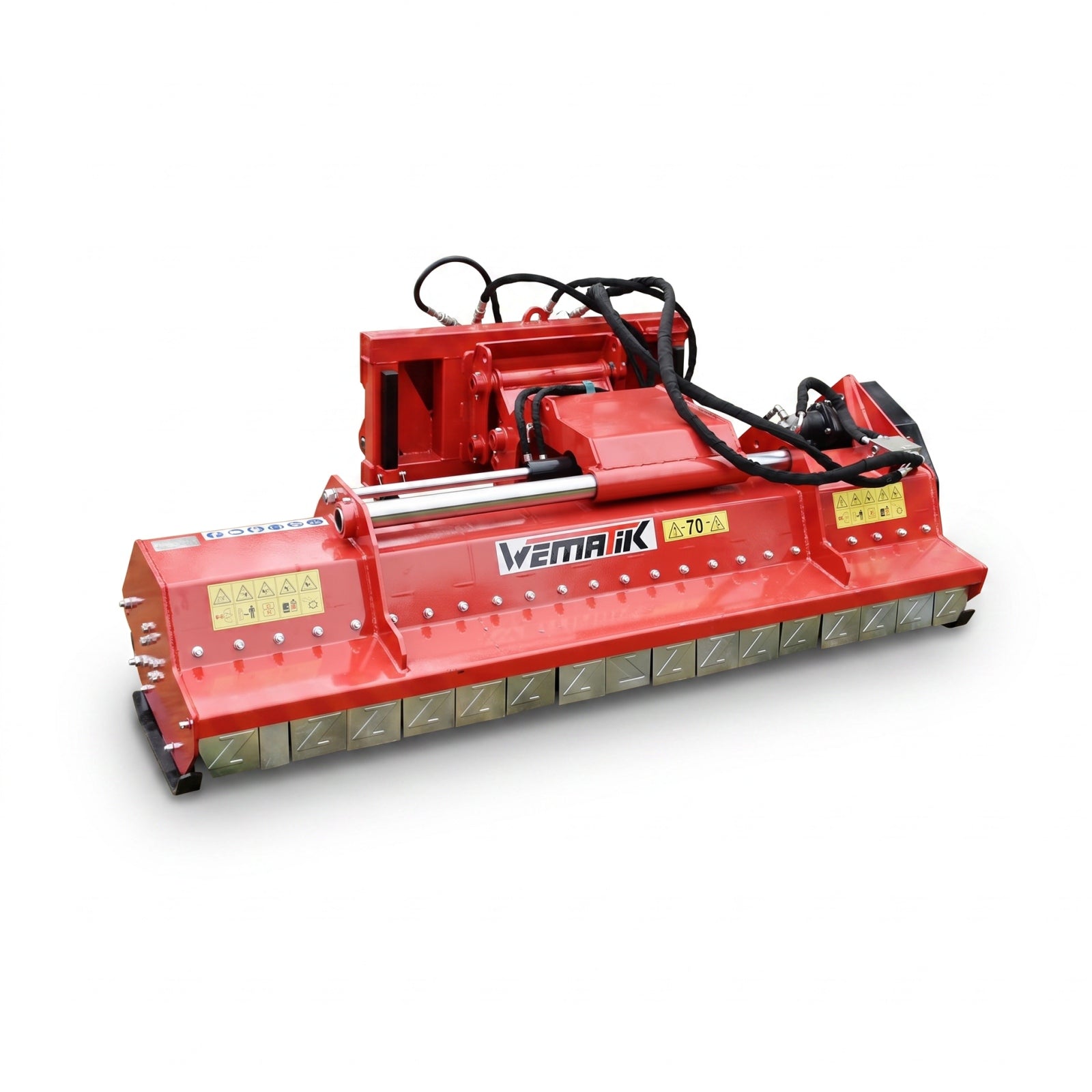 Frontmulcher "Hobart Plus 220", Euro-Aufnahme, 700 mm Seitenverschiebung