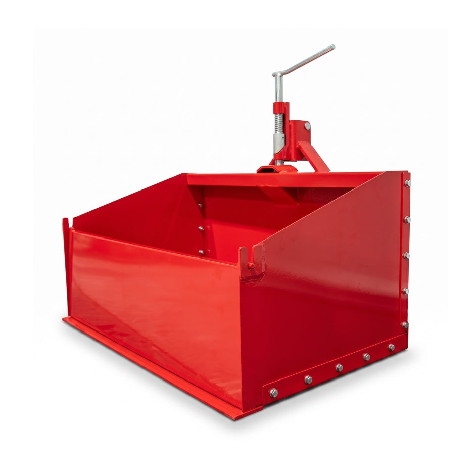 Heckcontainer "Albury 120", Heckmulde, Transportbox, 3-Punkt-Aufnahme Kat. 1