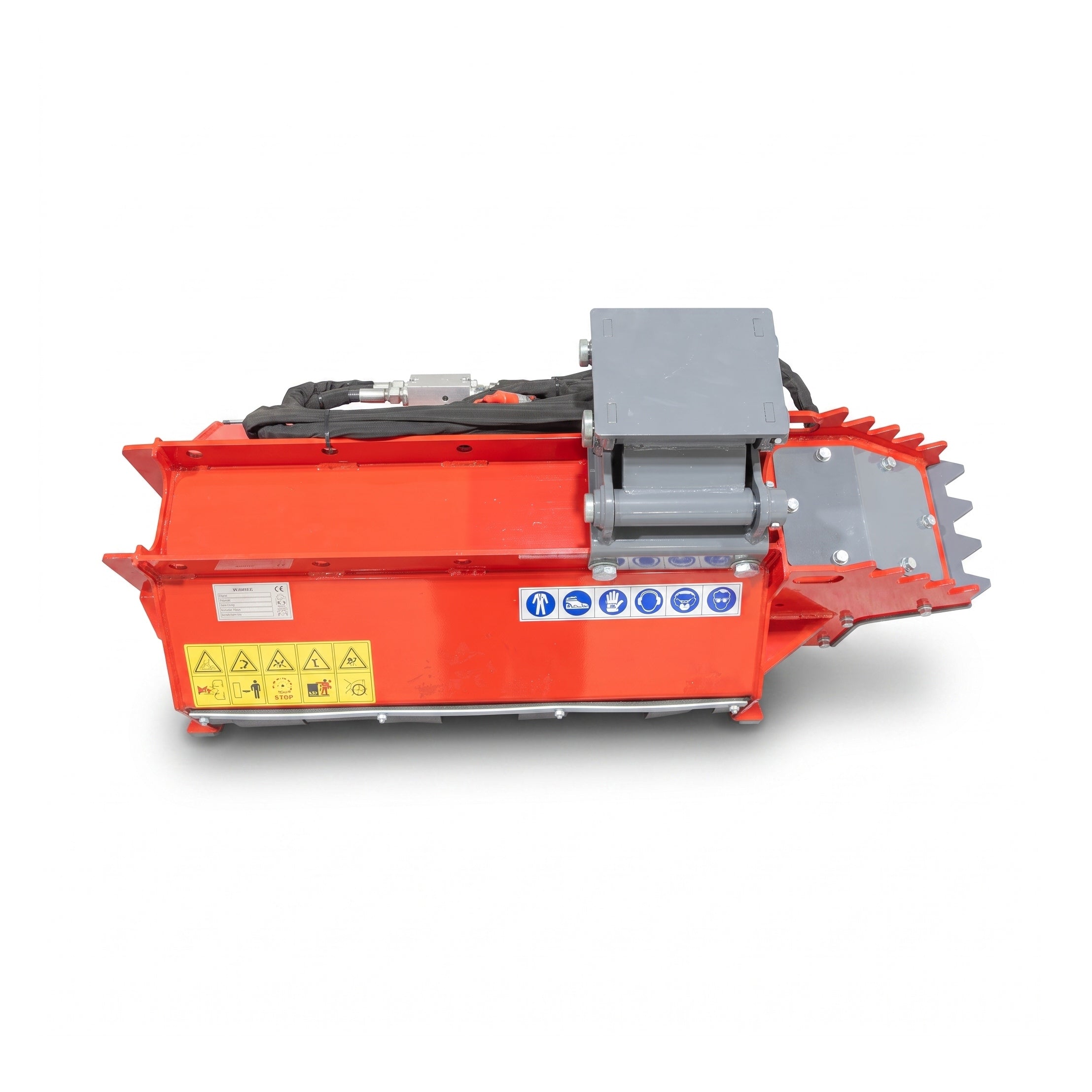 Baggermulcher 60 cm Arbeitsbreite, Schlegelmulcher mit Y-Messer