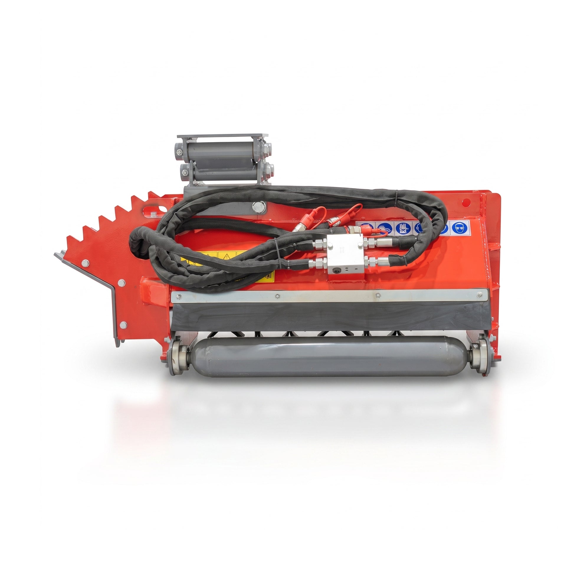 Baggermulcher 80 cm, Schlegelmulcher mit Y-Messer, Hydraulikantrieb