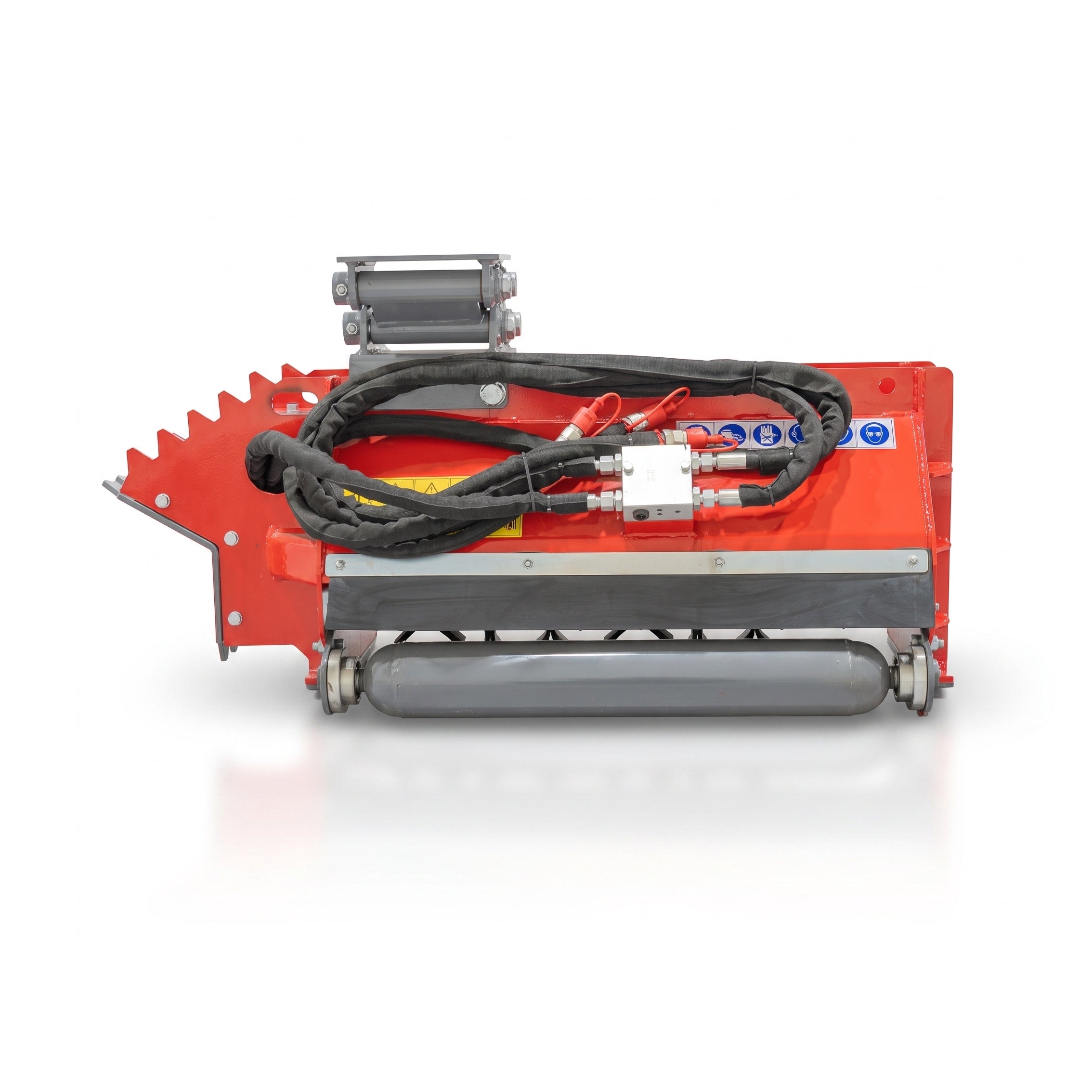 Baggermulcher 80 cm, Schlegelmulcher mit Y-Messer, Hydraulikantrieb