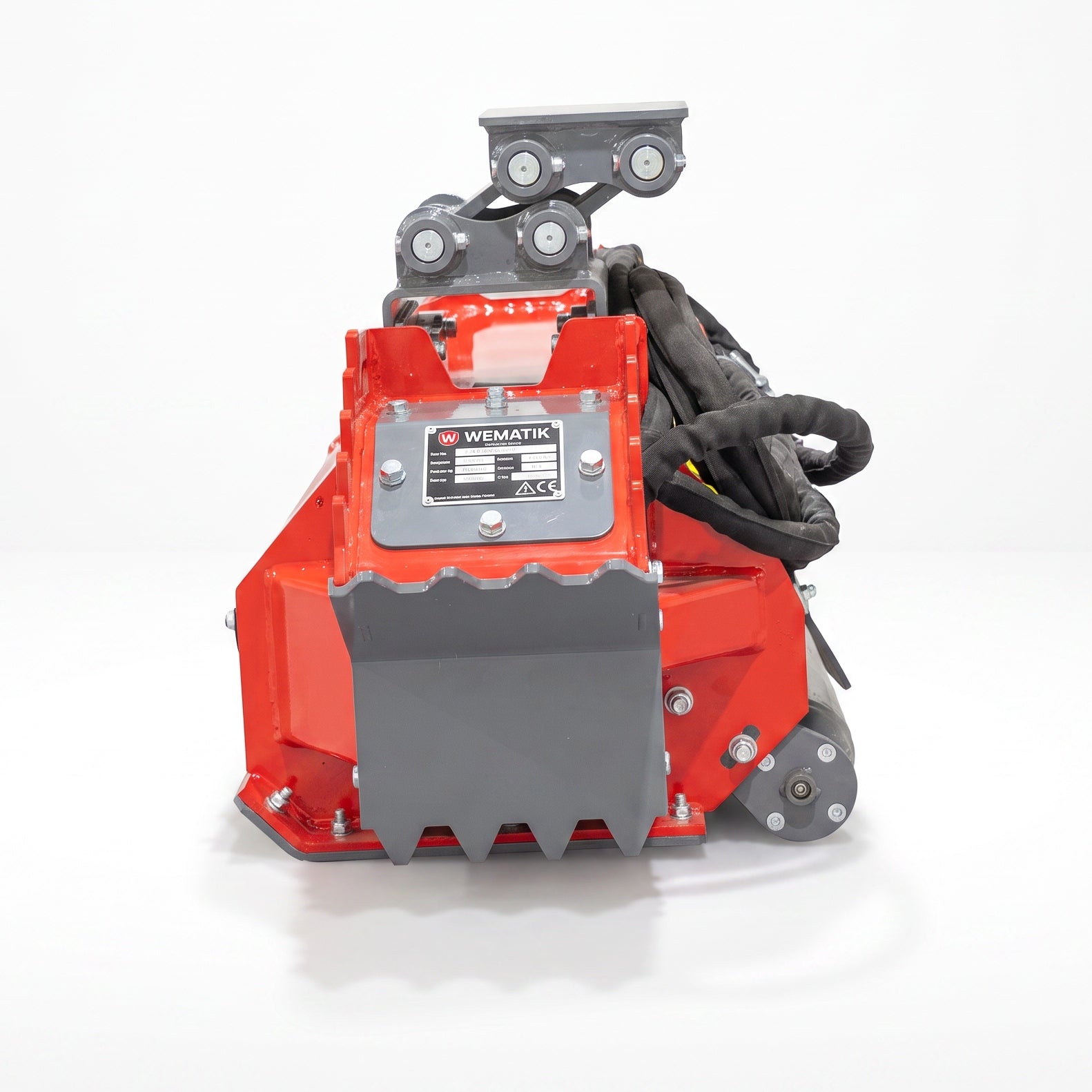 Baggermulcher 80 cm, Schlegelmulcher mit Y-Messer, Hydraulikantrieb