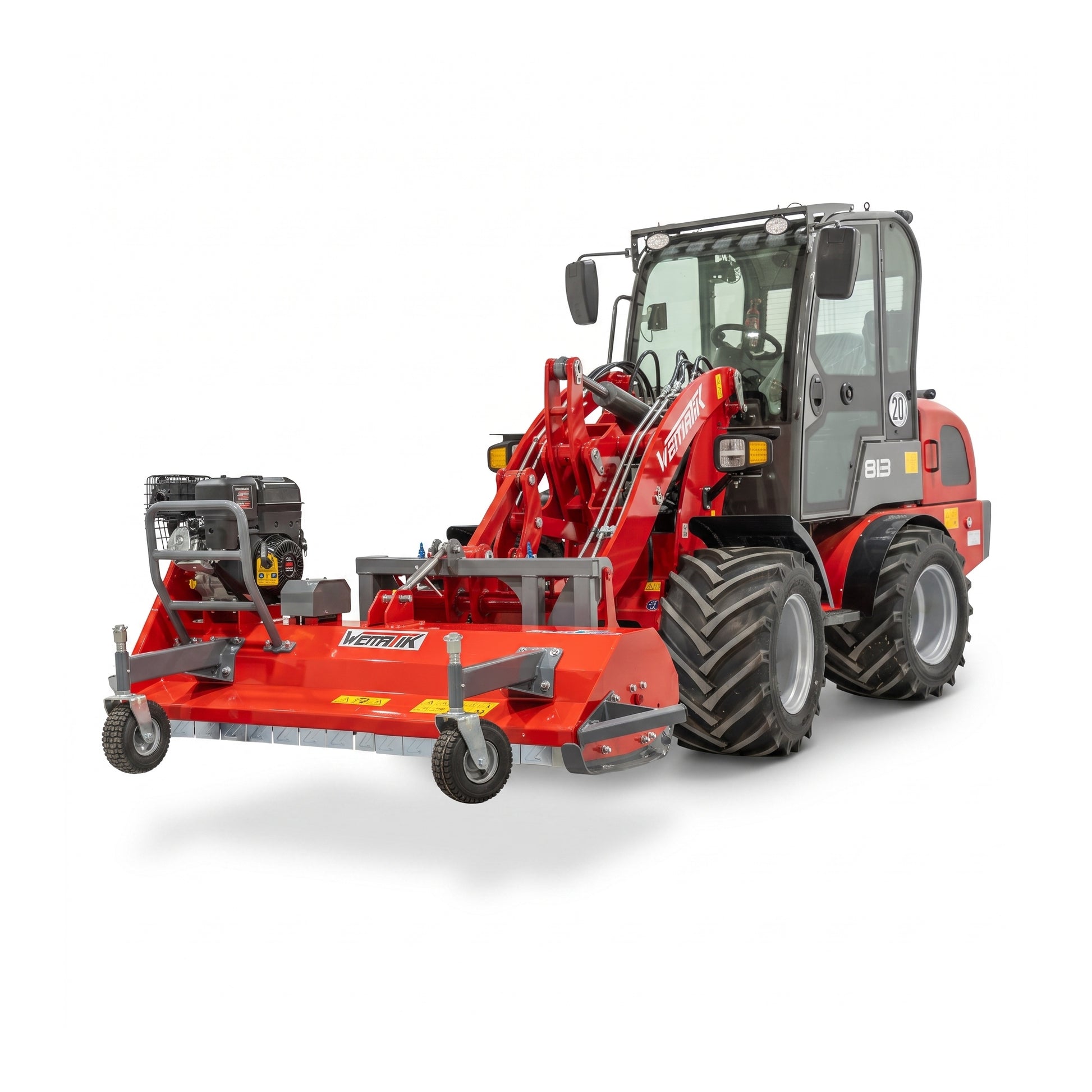Frontmulcher "Sydney Plus 175" mit Benzinmotor, 1750 mm Arbeitsbreite, Euro-Aufnahme