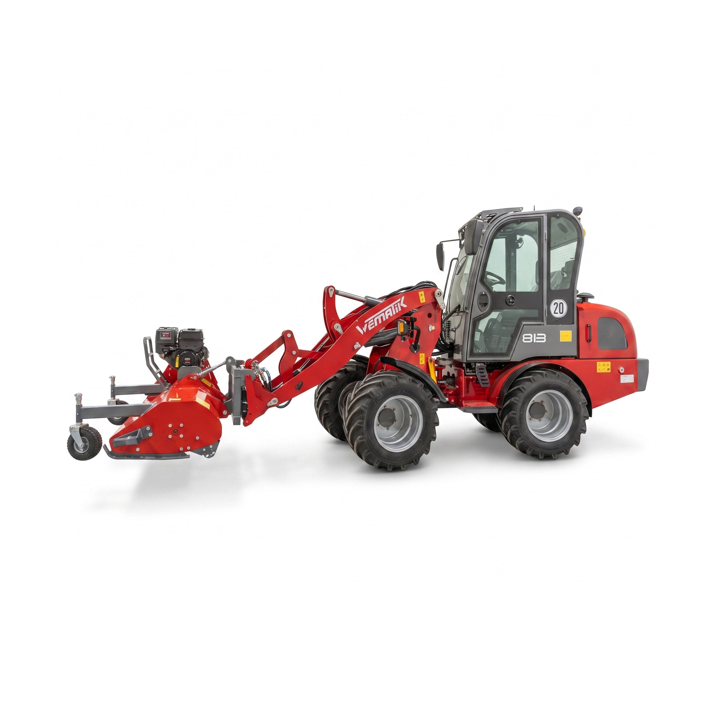 Frontmulcher "Sydney Plus 175" mit Benzinmotor, 1750 mm Arbeitsbreite, Euro-Aufnahme