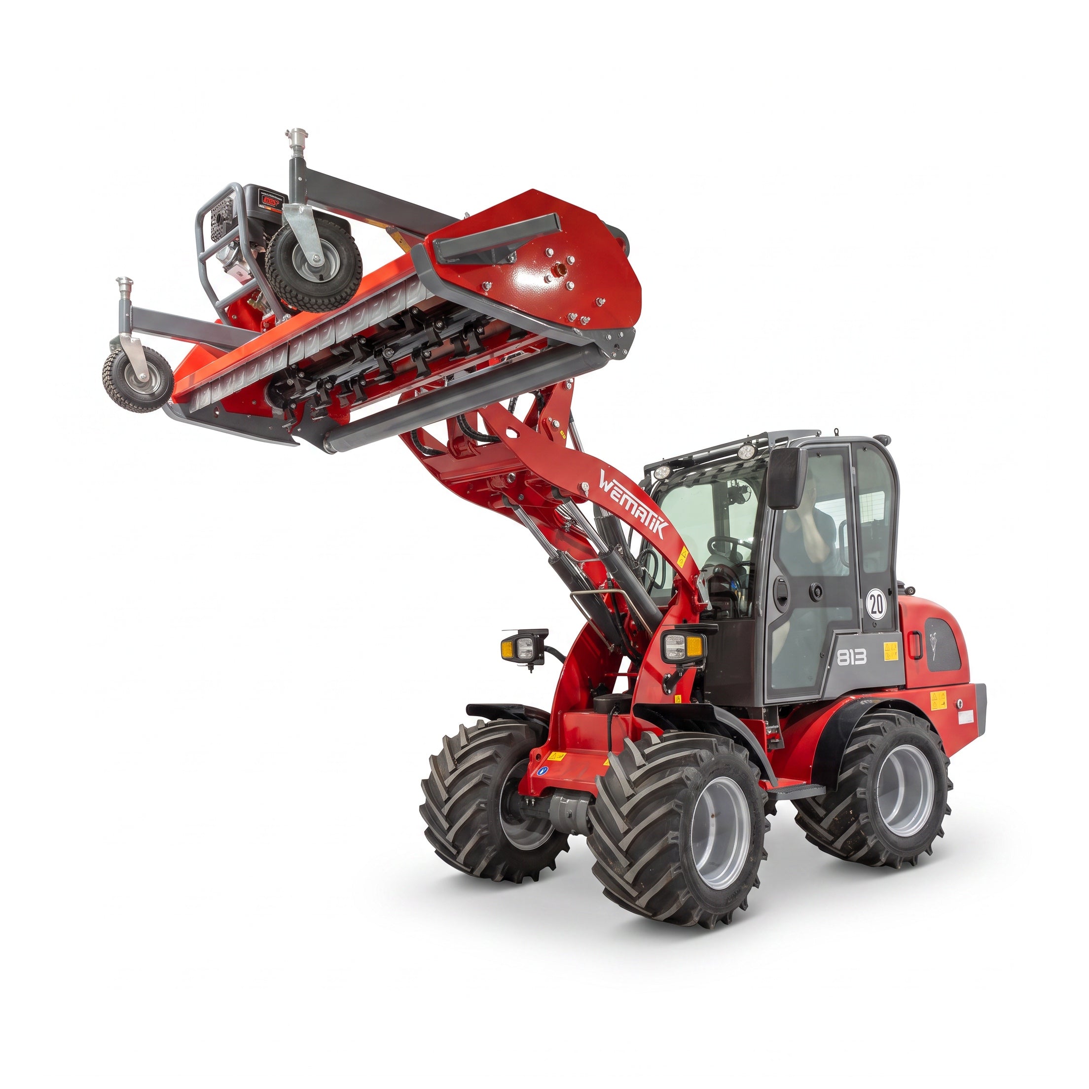 Frontmulcher "Sydney Plus 175" mit Benzinmotor, 1750 mm Arbeitsbreite, Euro-Aufnahme