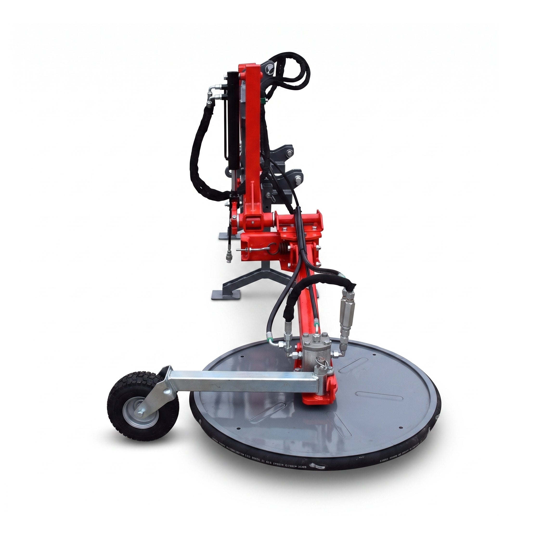 Zaunmäher mit Euroaufnahme, hydraulischer Antrieb, 80 cm Arbeitsbreite