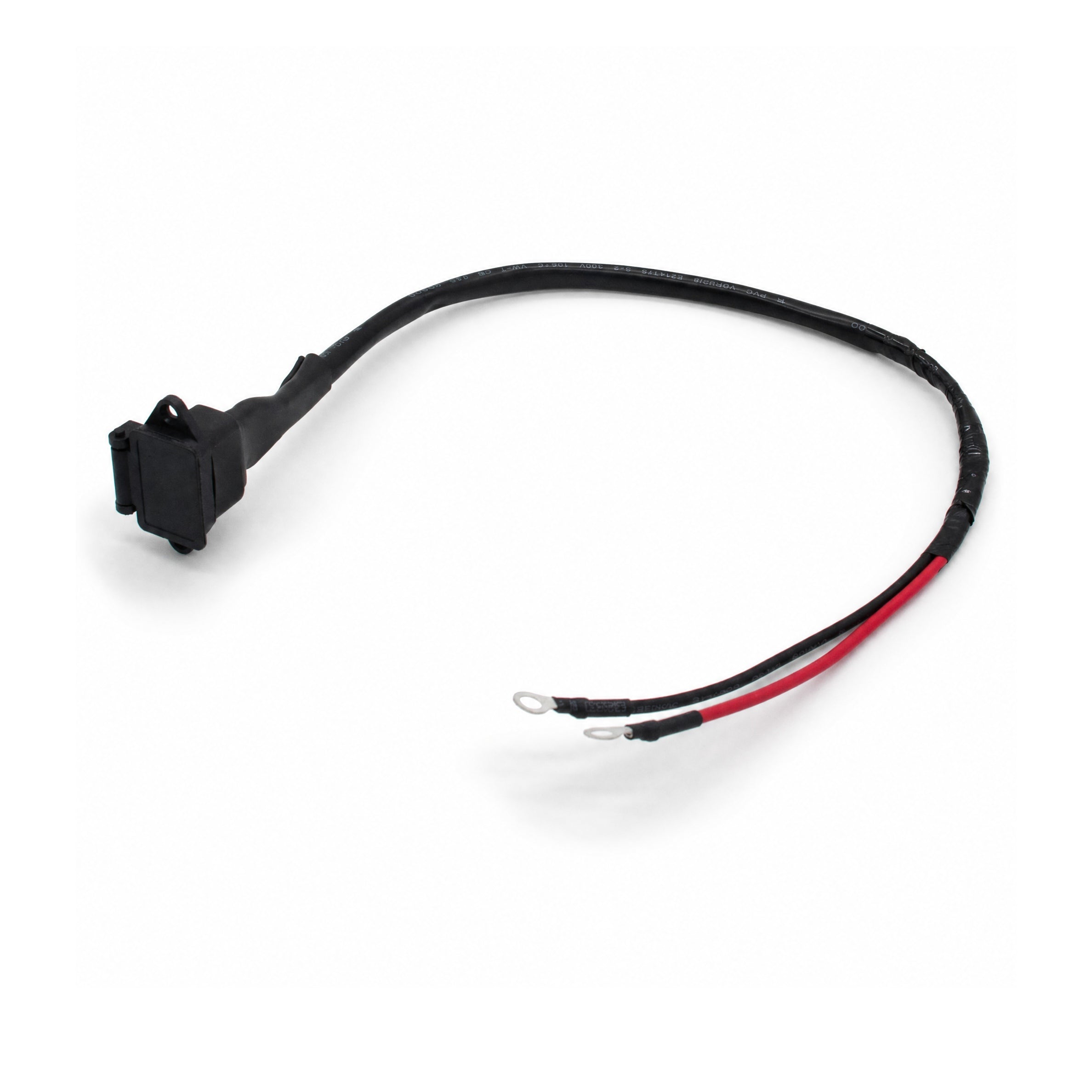 Ladebuchse / Ladestecker für elektrische Schubkarre