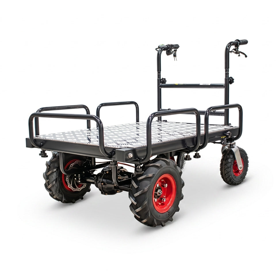 Elektrische Schubkarre "Edmonton Plus", Motorschubkarre, 250 kg Ladekapazität