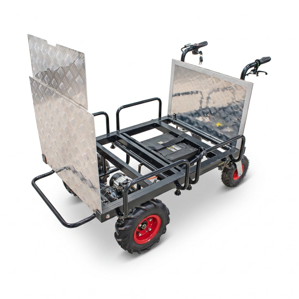 Elektrische Schubkarre "Edmonton Plus", Motorschubkarre, 250 kg Ladekapazität