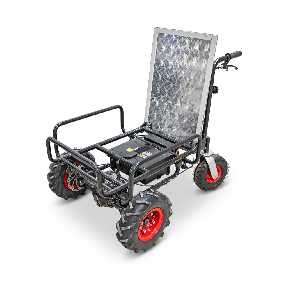 Elektrische Schubkarre "Regina", 250 kg Ladekapazität, Akku-Betriebszeit 7 Std.