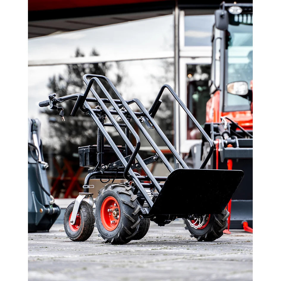 Elektrische Schubkarre "Brandon", 250 kg Ladekapazität, Rückwärtsgang