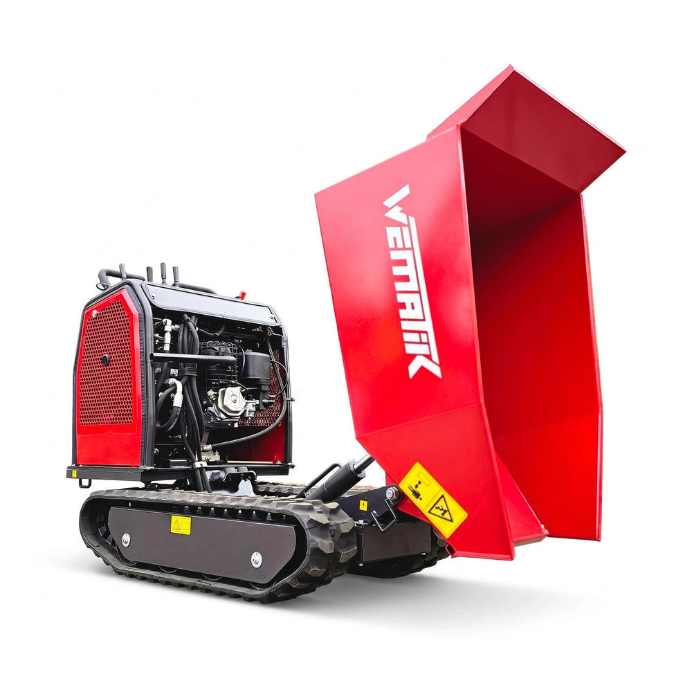 Raupendumper "North Bay", Minidumper, 500 kg Hubkraft, 5,8 kW, 2,0 km/h
