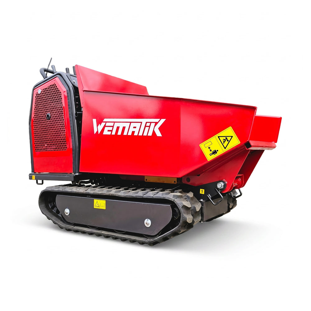 Raupendumper "North Bay", Minidumper, 500 kg Hubkraft, 5,8 kW, 2,0 km/h