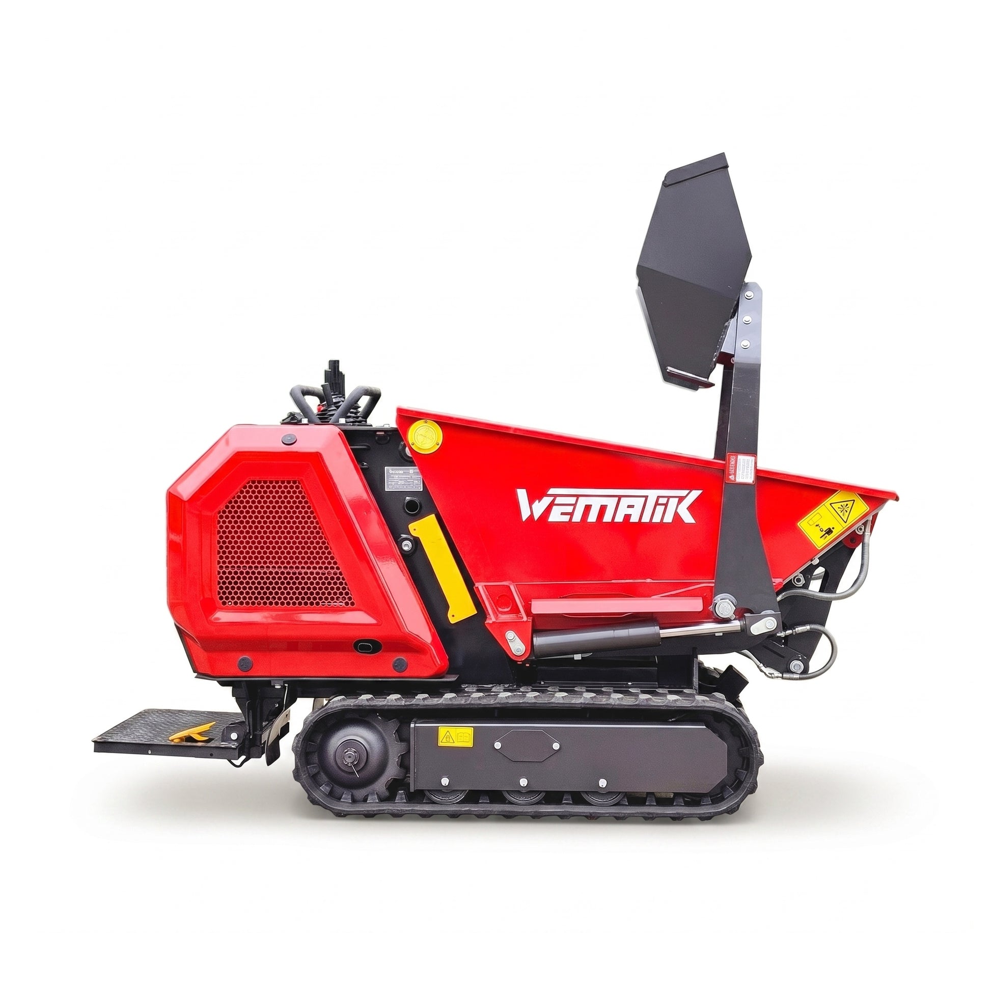 Raupendumper "Thunder Bay" mit Schaufel, 800 kg Hubkraft, 9,9 kW, 1,7 m Auskipphöhe