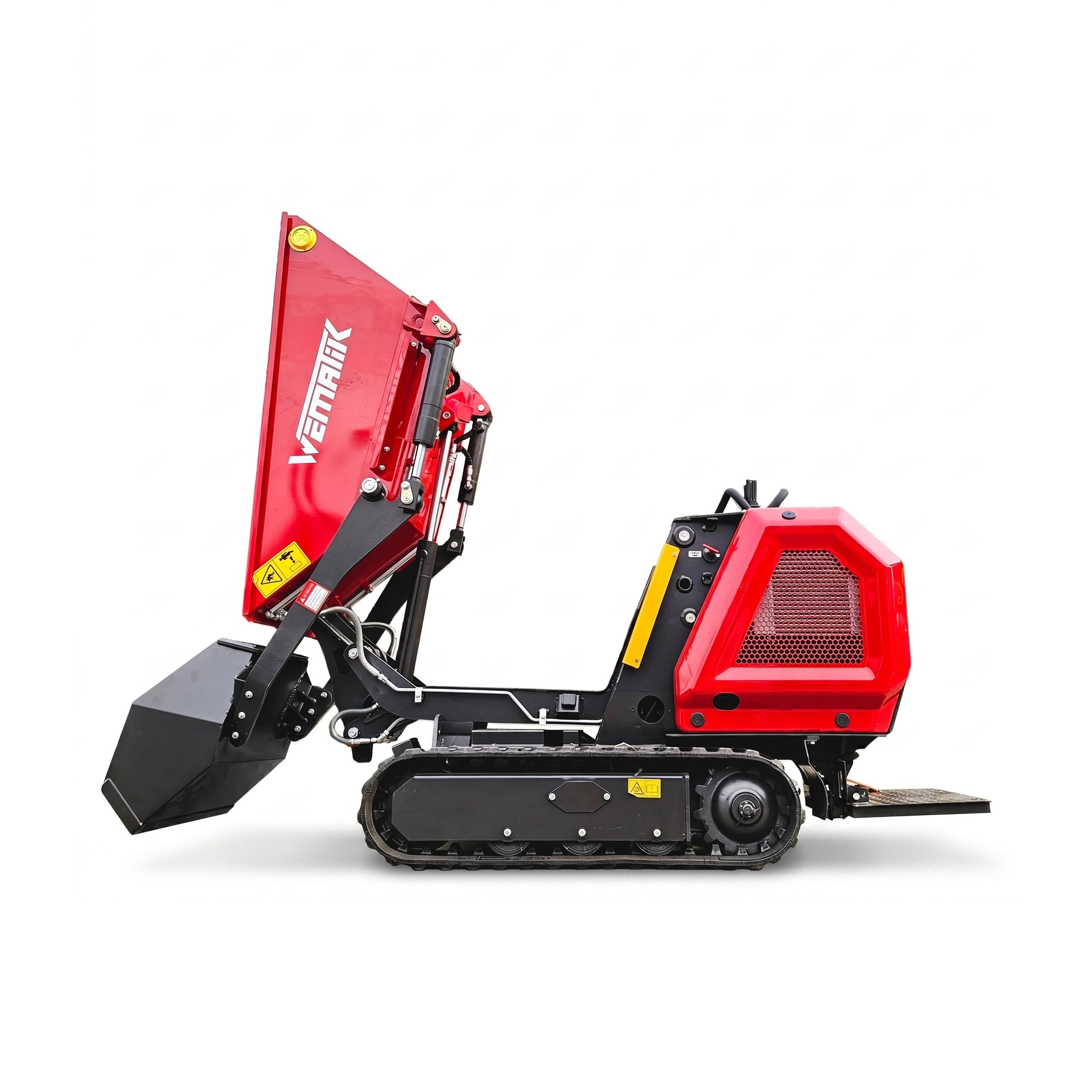 Raupendumper "Thunder Bay Plus" mit Schaufel, 800 kg Hubkraft, 10,2 kW, Kubota