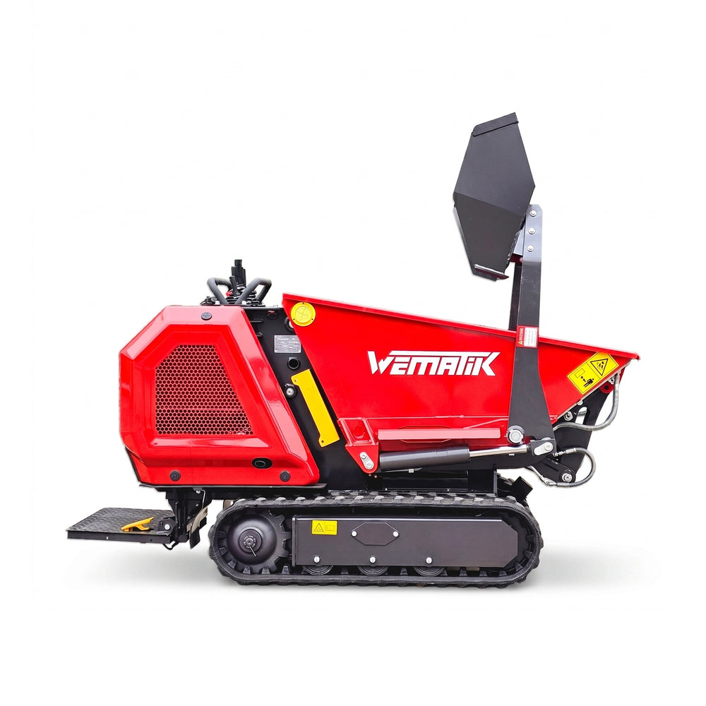 Raupendumper "Thunder Bay Plus" mit Schaufel, 800 kg Hubkraft, 10,2 kW, Kubota