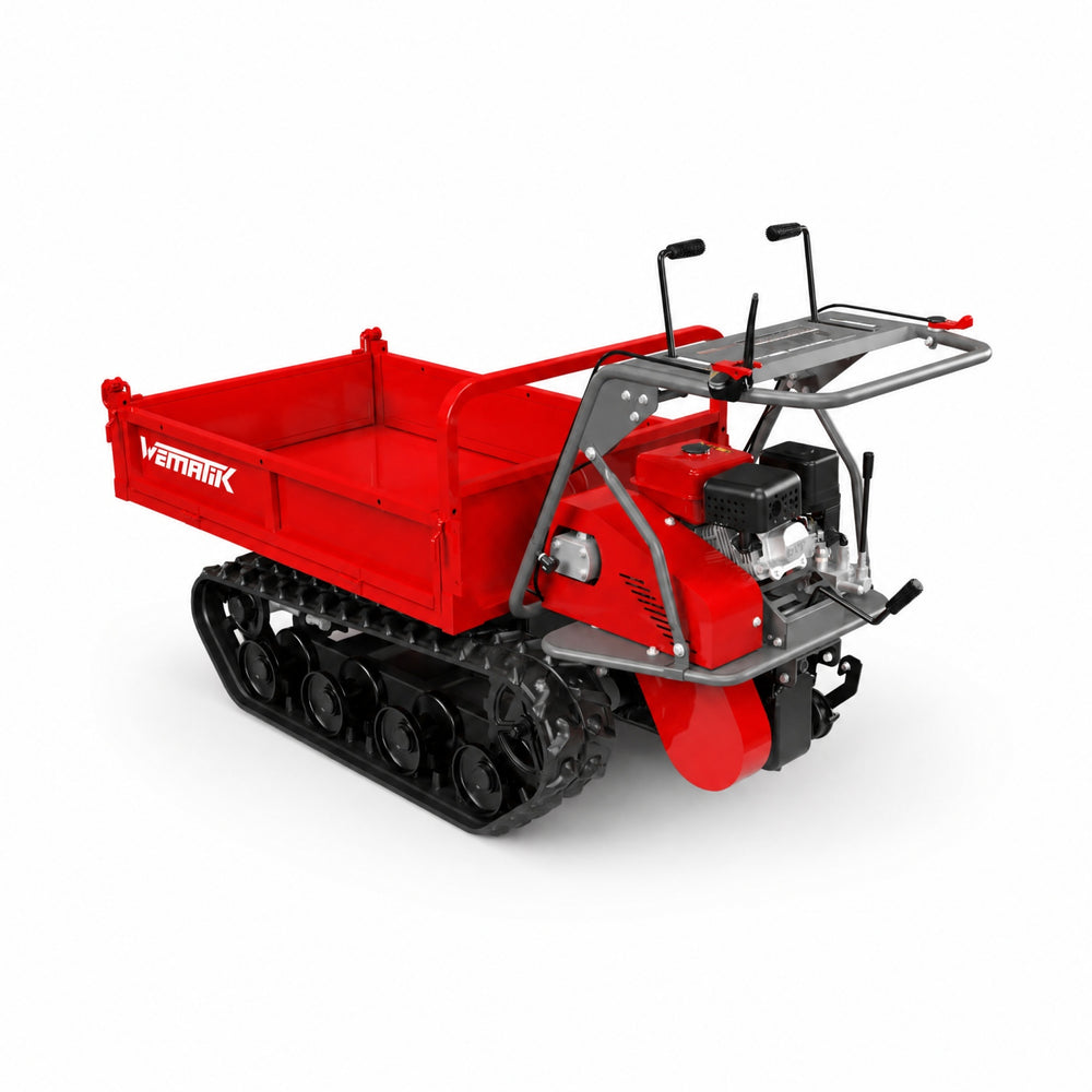 Raupendumper WD 750H - 750 kg Ladekapazität, Benzin Motor, 4,4 kW