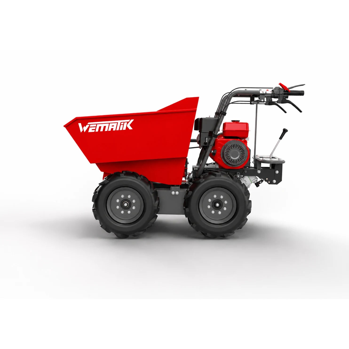 Raupendumper WDR 400 - 400 kg Ladekapazität, Benzin, 3F + 2R Gänge