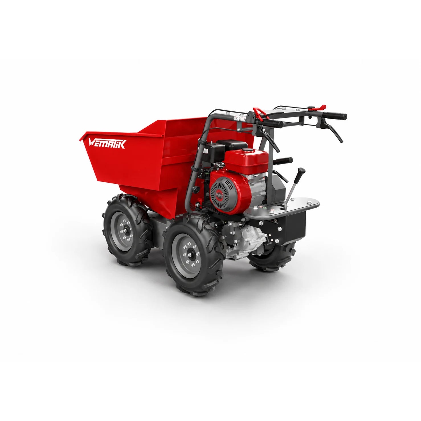 Raupendumper WDR 400 - 400 kg Ladekapazität, Benzin, 3F + 2R Gänge