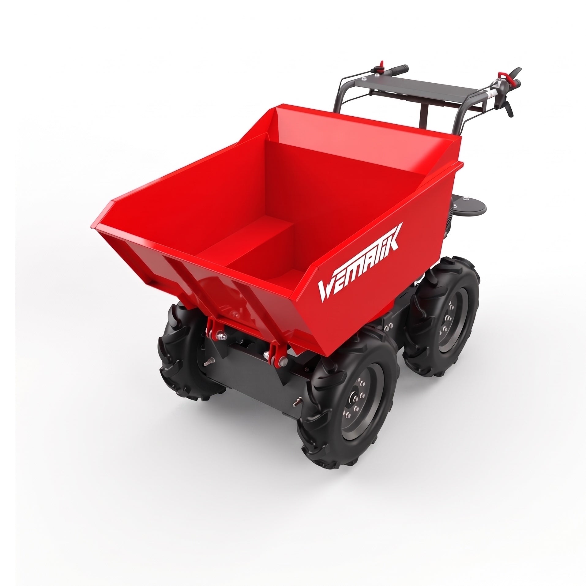Raupendumper WDR 400 - 400 kg Ladekapazität, Benzin, 3F + 2R Gänge
