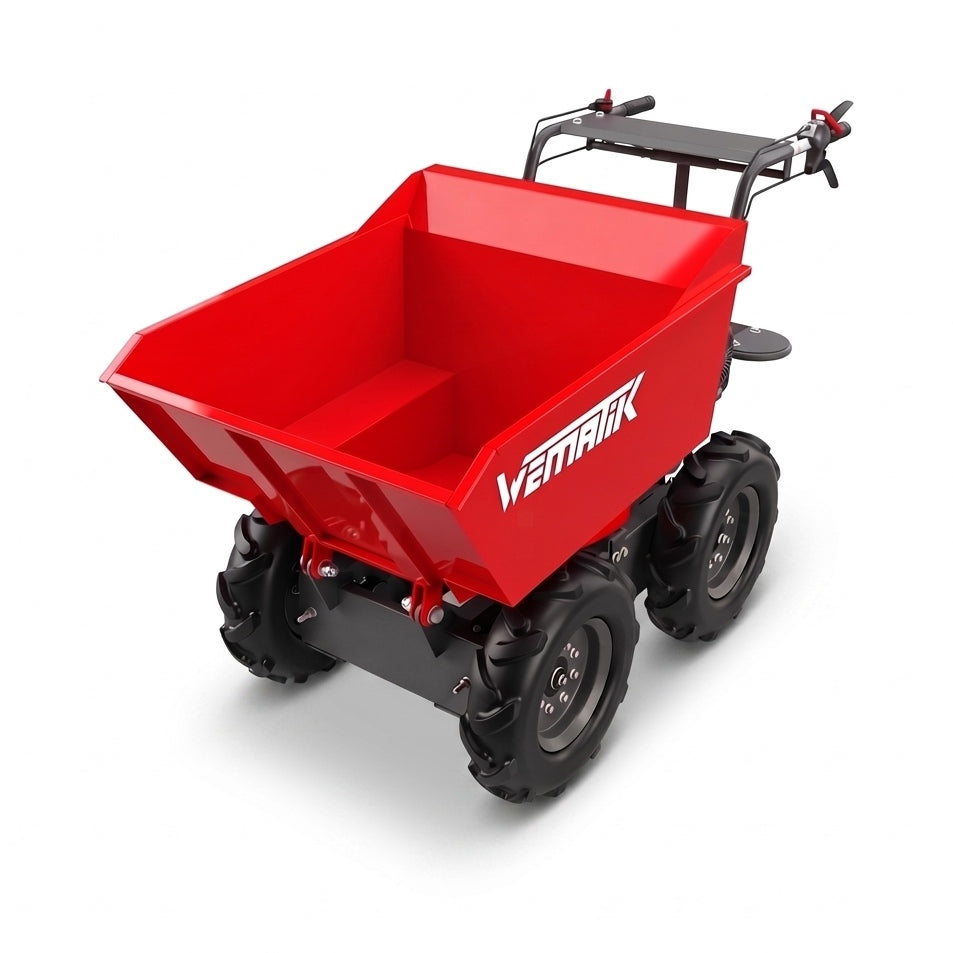 Raupendumper WDR 400 - 400 kg Ladekapazität, Benzin, 3F + 2R Gänge
