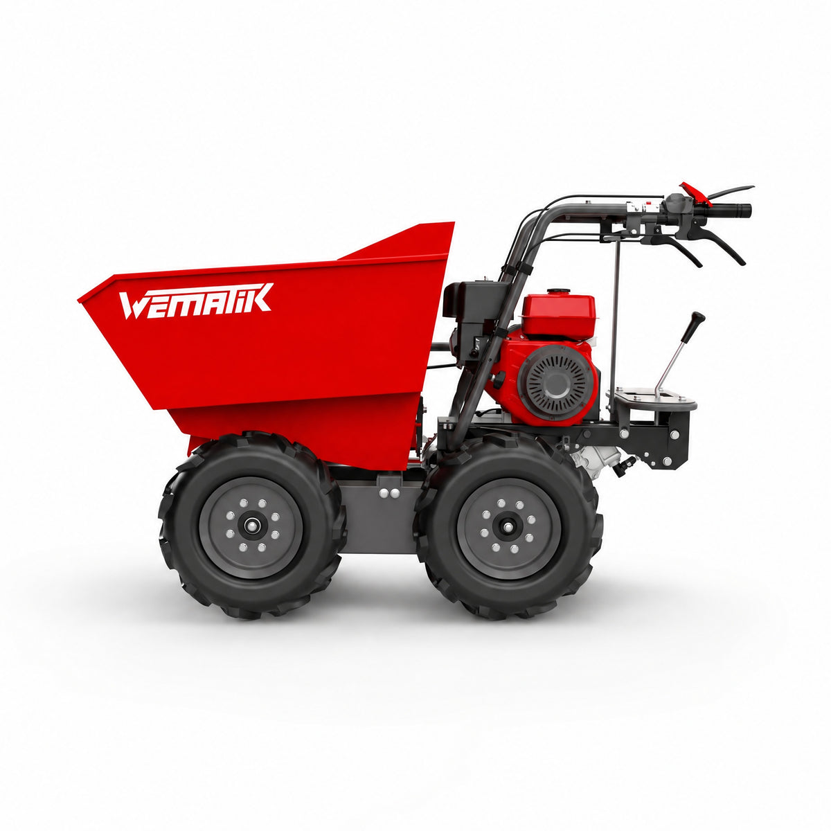 Raddumper WDR 400 - 400 kg Ladekapazität, Benzin, 3F + 1R Gänge